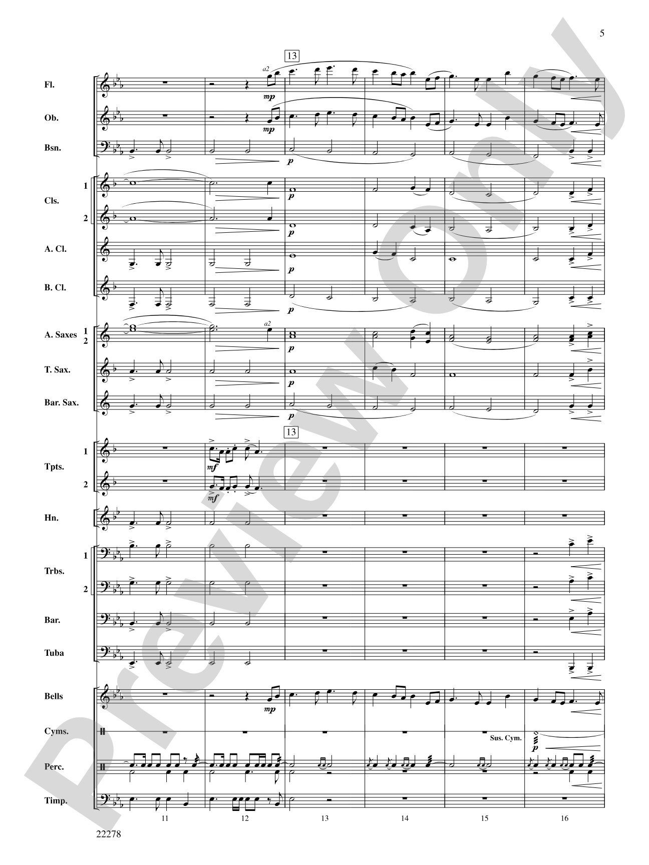 The Message on the Rock: Concert Band Conductor Score & Parts