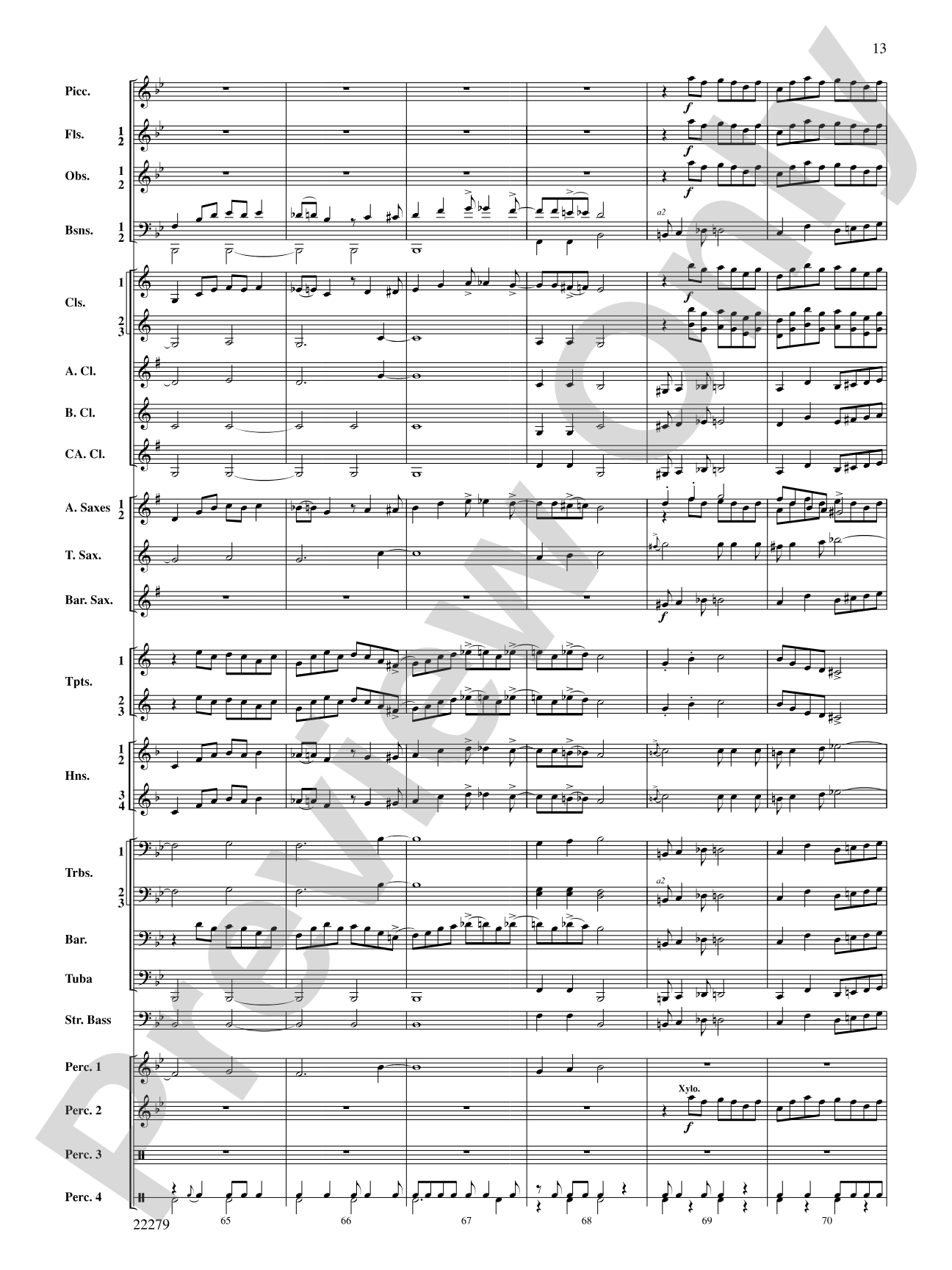 Bayou Breakdown: Concert Band Conductor Score & Parts