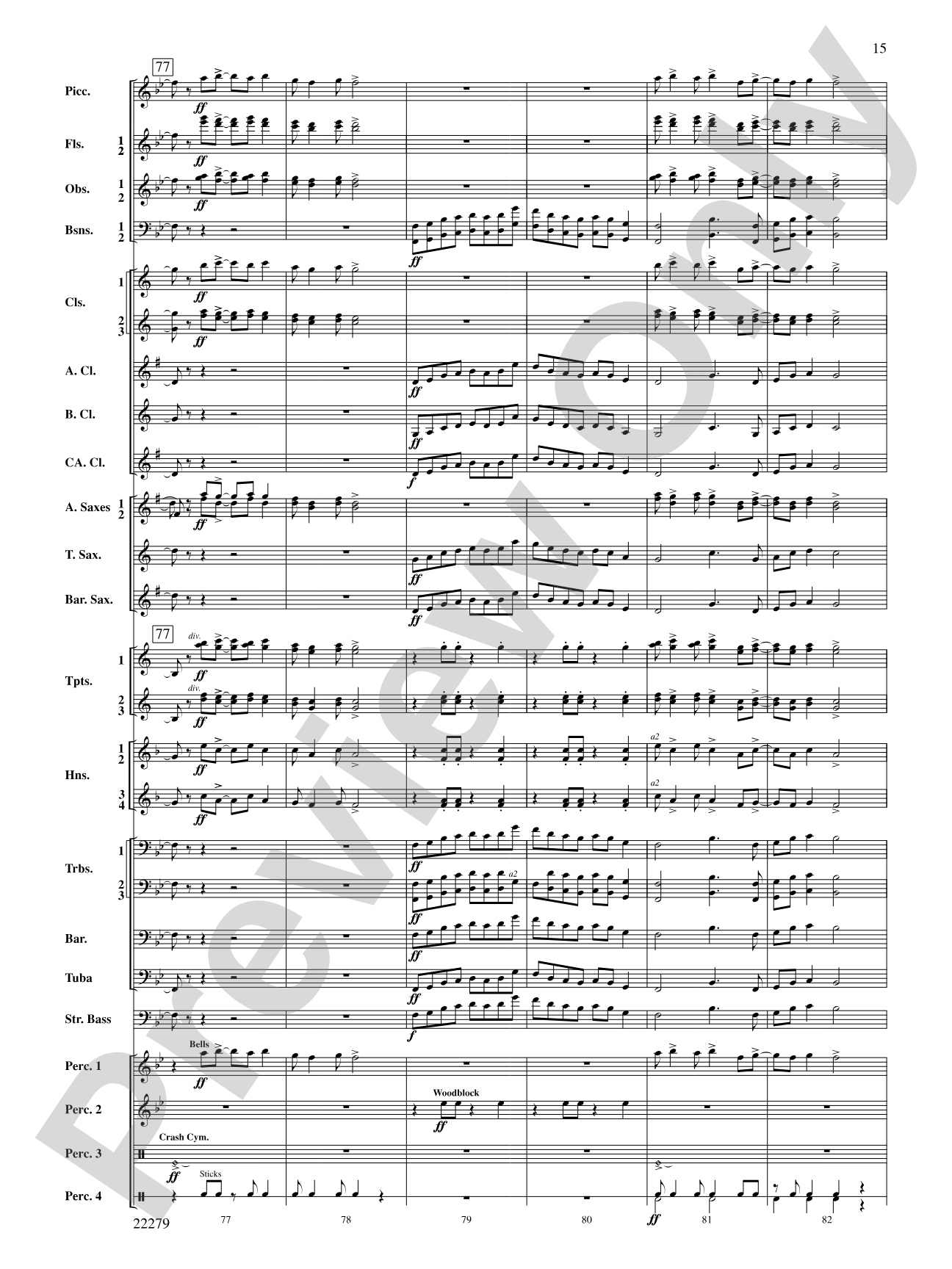Bayou Breakdown: Concert Band Conductor Score & Parts