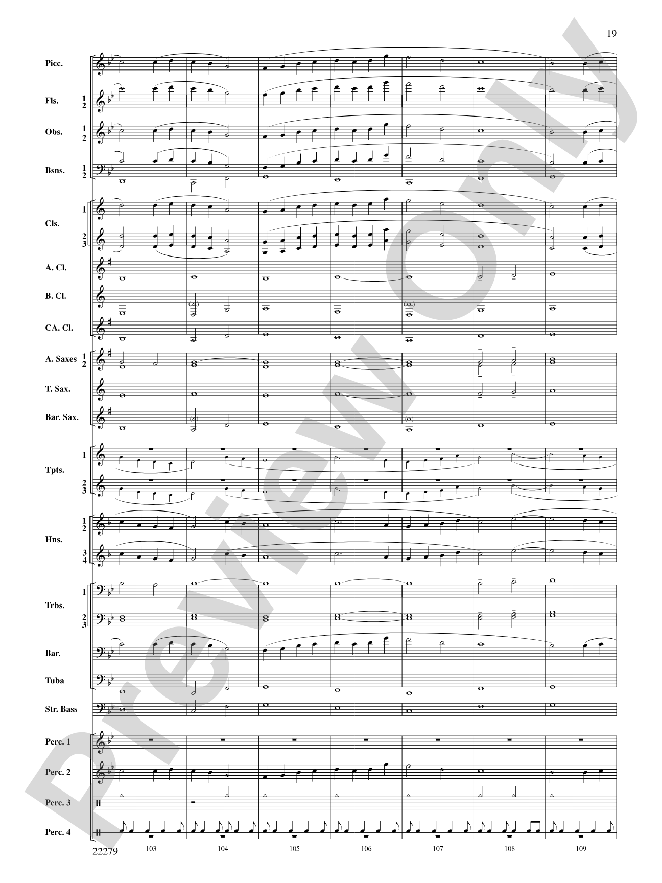 Bayou Breakdown: Concert Band Conductor Score & Parts