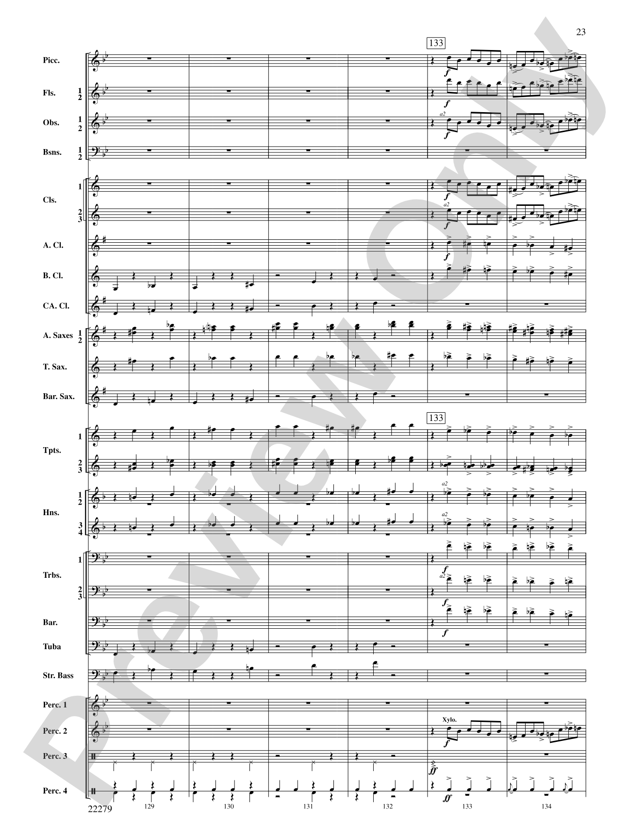 Bayou Breakdown: Concert Band Conductor Score & Parts