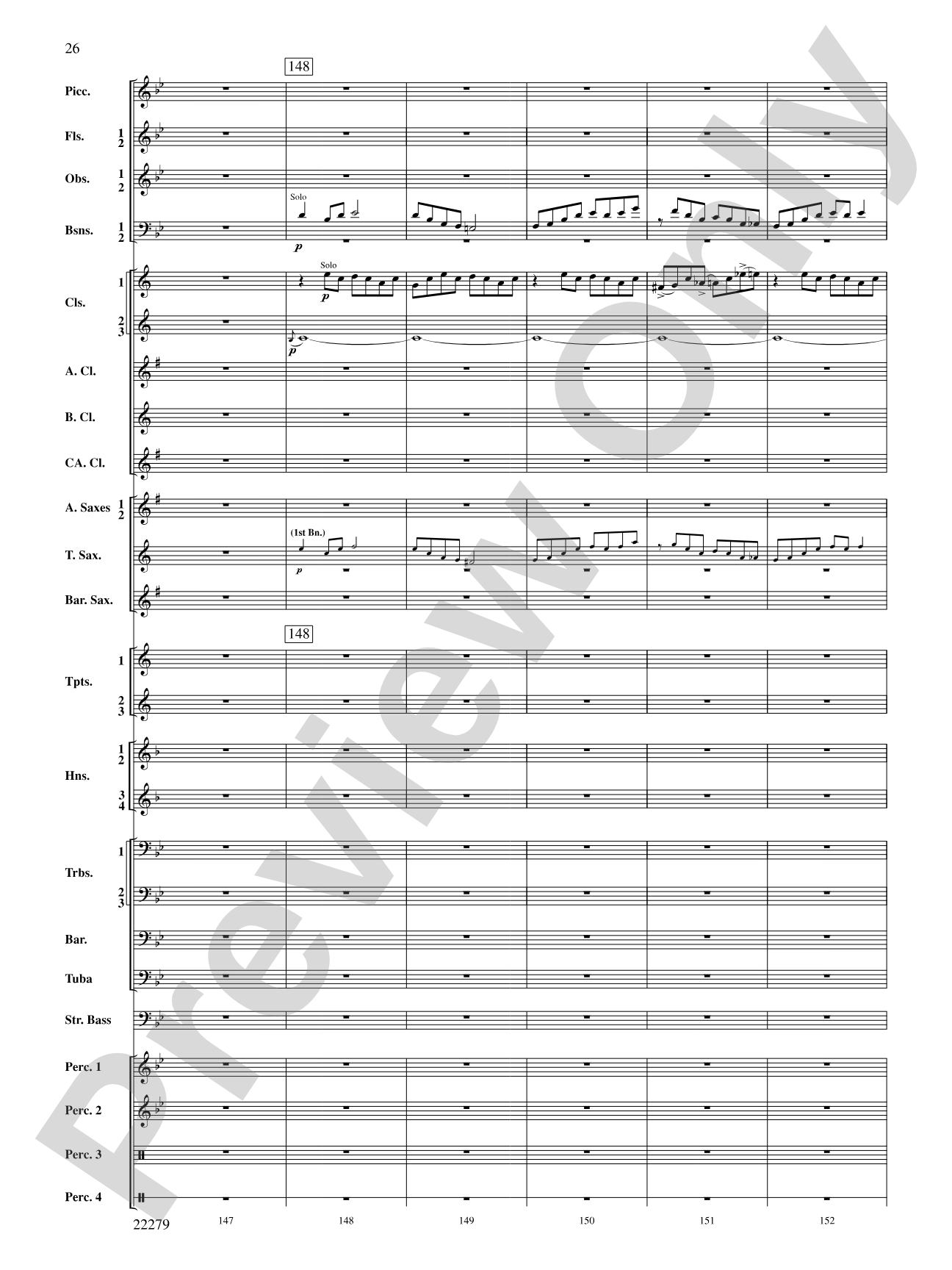 Bayou Breakdown: Concert Band Conductor Score & Parts