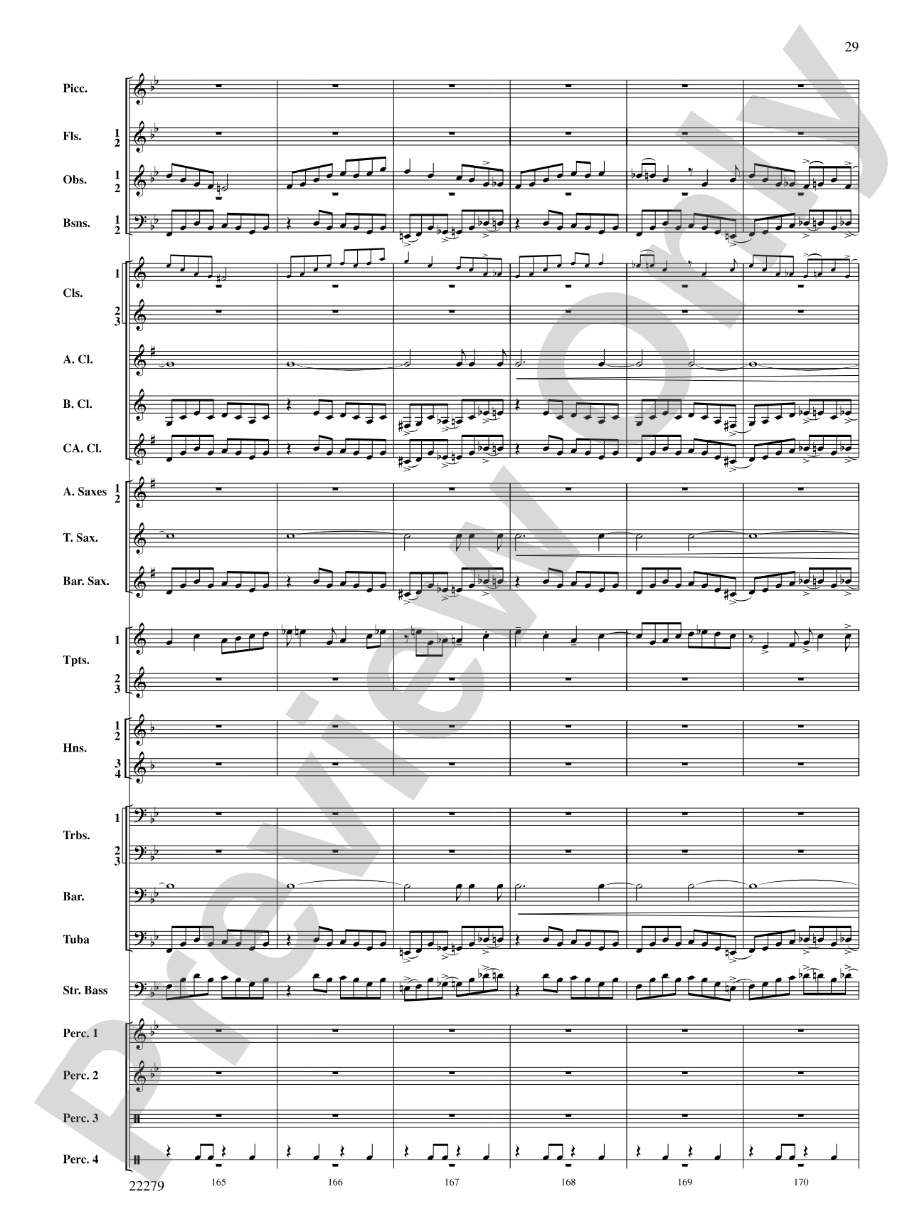 Bayou Breakdown: Concert Band Conductor Score & Parts