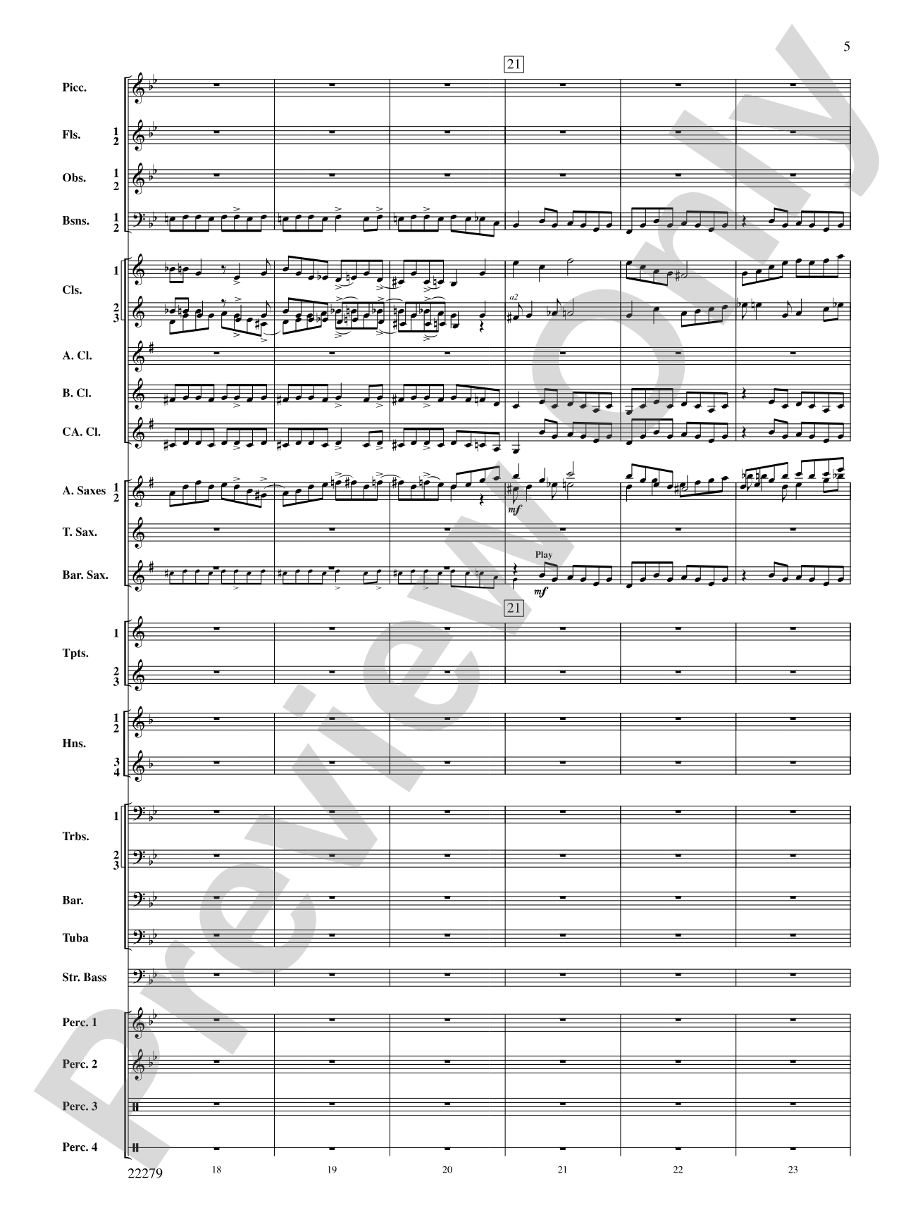 Bayou Breakdown: Concert Band Conductor Score & Parts