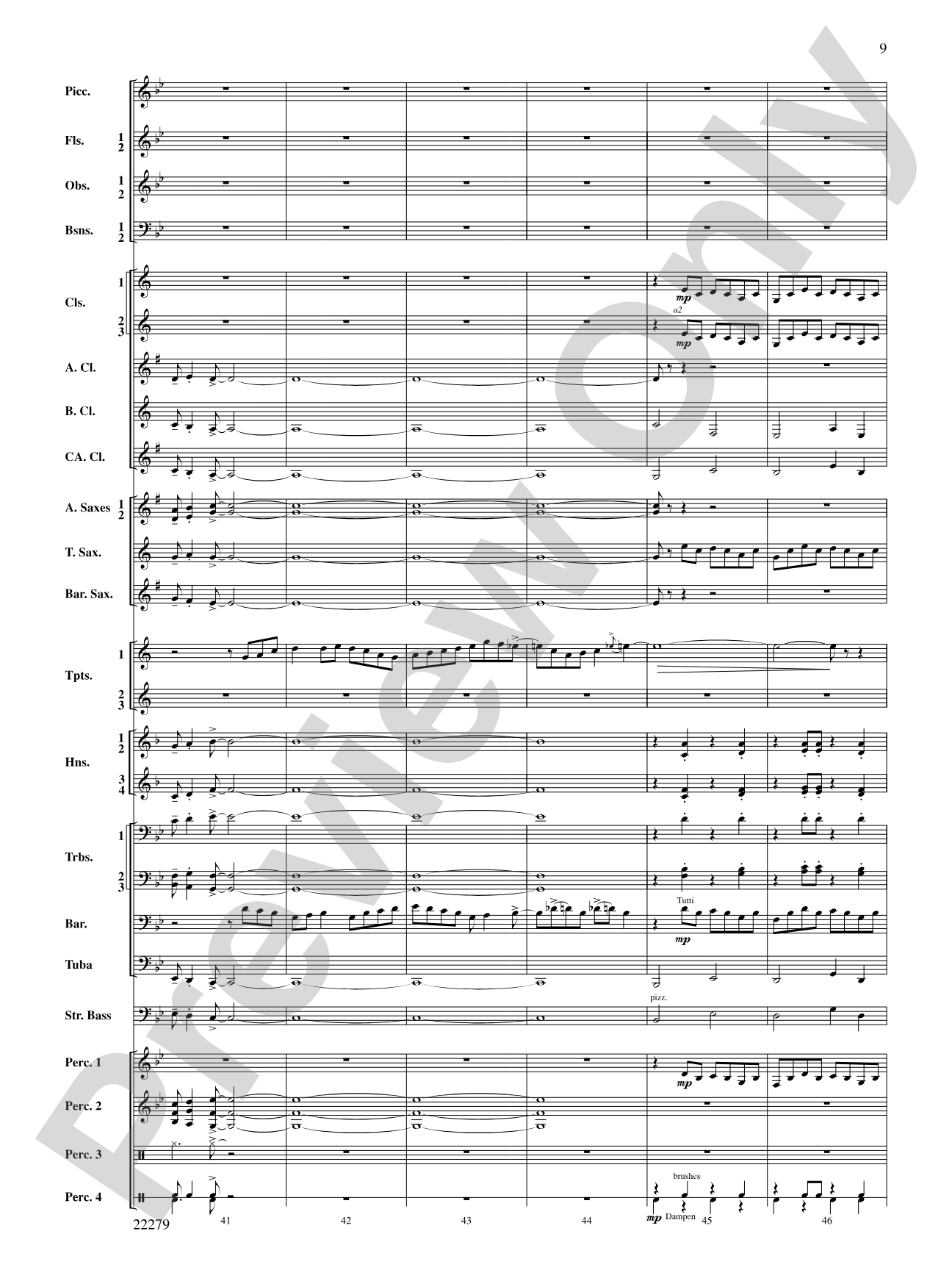 Bayou Breakdown: Concert Band Conductor Score & Parts