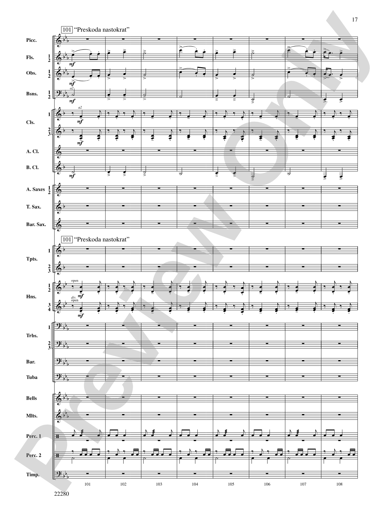 Moravian Folk Rhapsody: Concert Band Conductor Score & Parts