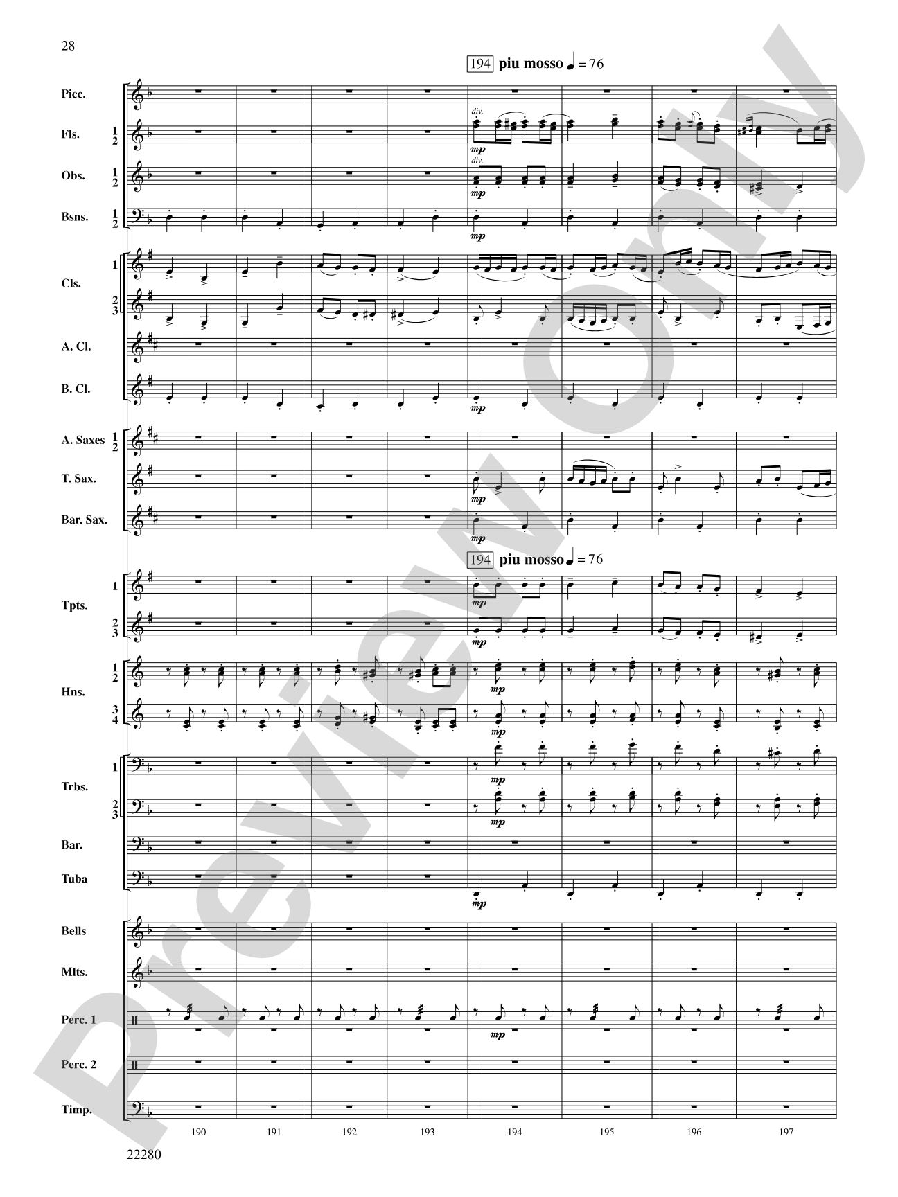 Moravian Folk Rhapsody: Concert Band Conductor Score & Parts