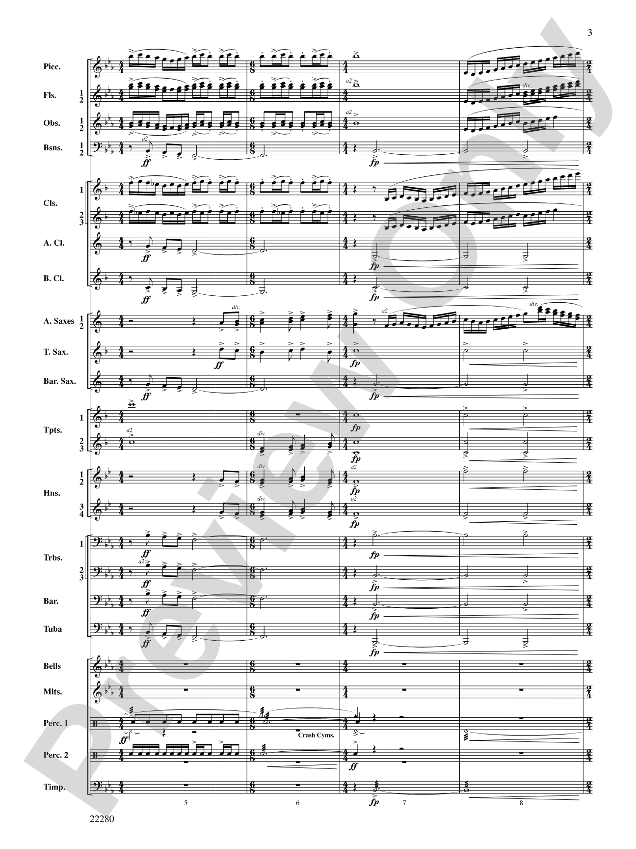 Moravian Folk Rhapsody: Concert Band Conductor Score & Parts