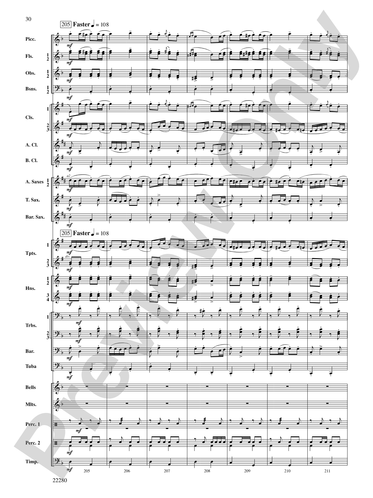 Moravian Folk Rhapsody: Concert Band Conductor Score & Parts