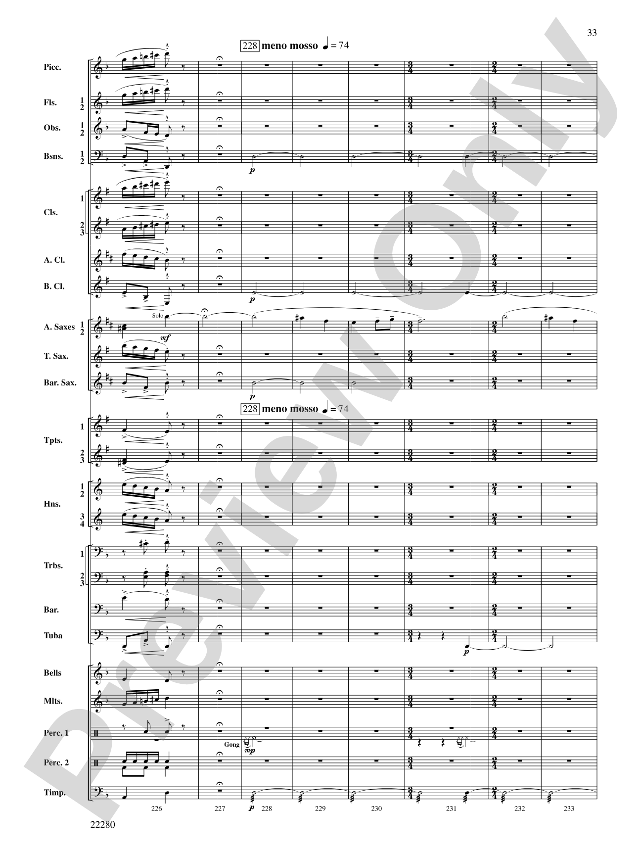 Moravian Folk Rhapsody: Concert Band Conductor Score & Parts