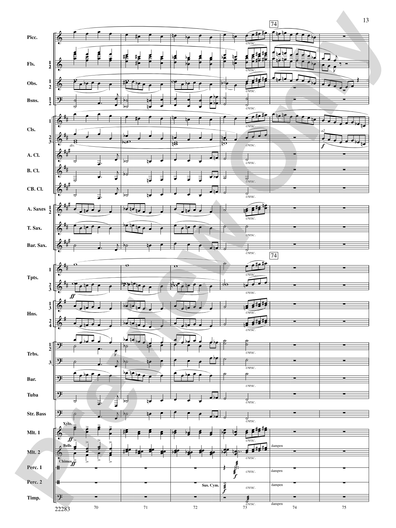Like the Stars Forever and Ever...: Concert Band Conductor Score & Parts