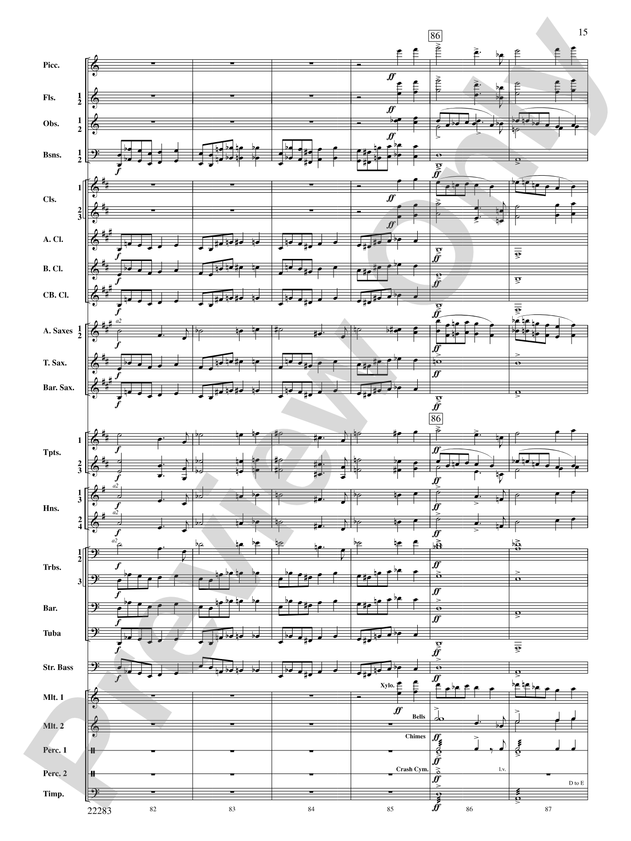 Like the Stars Forever and Ever...: Concert Band Conductor Score & Parts