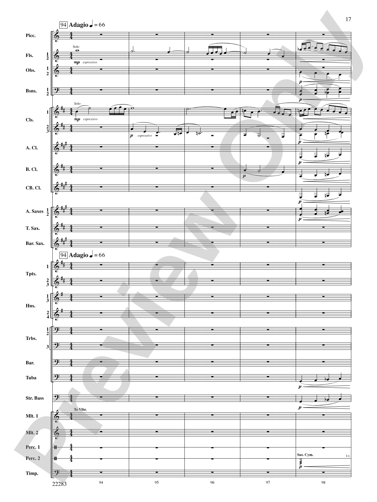 Like the Stars Forever and Ever...: Concert Band Conductor Score & Parts