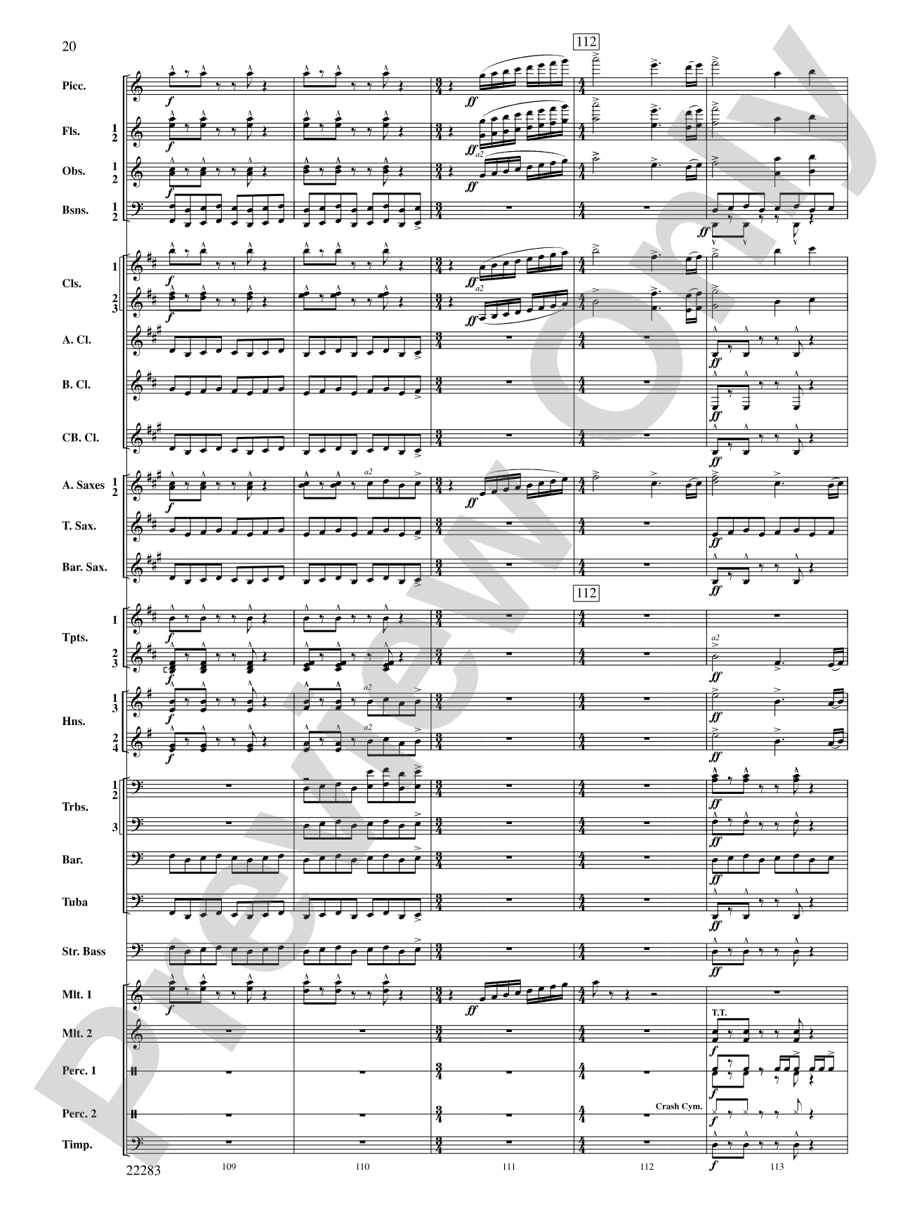 Like the Stars Forever and Ever...: Concert Band Conductor Score & Parts
