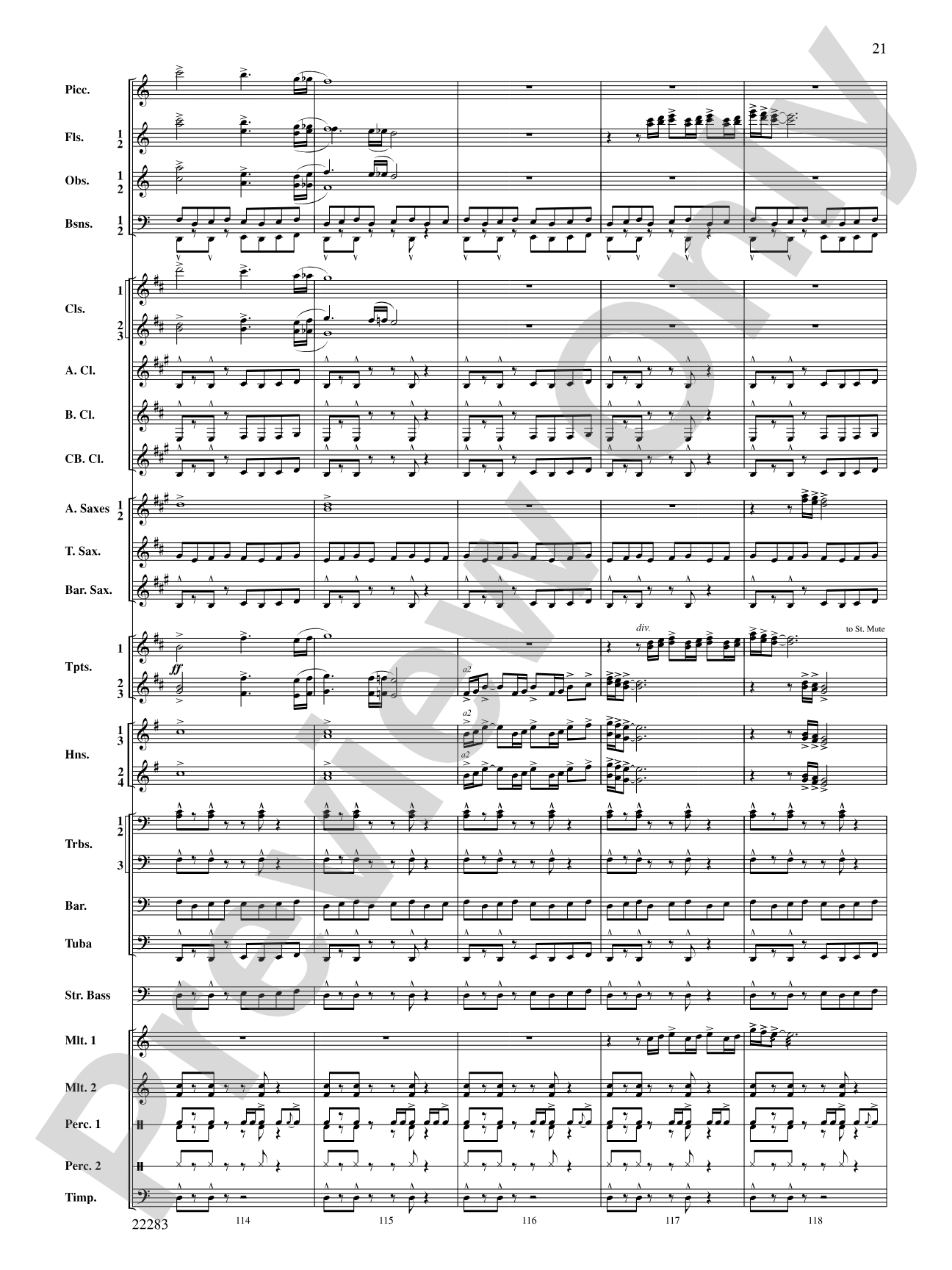 Like the Stars Forever and Ever...: Concert Band Conductor Score & Parts