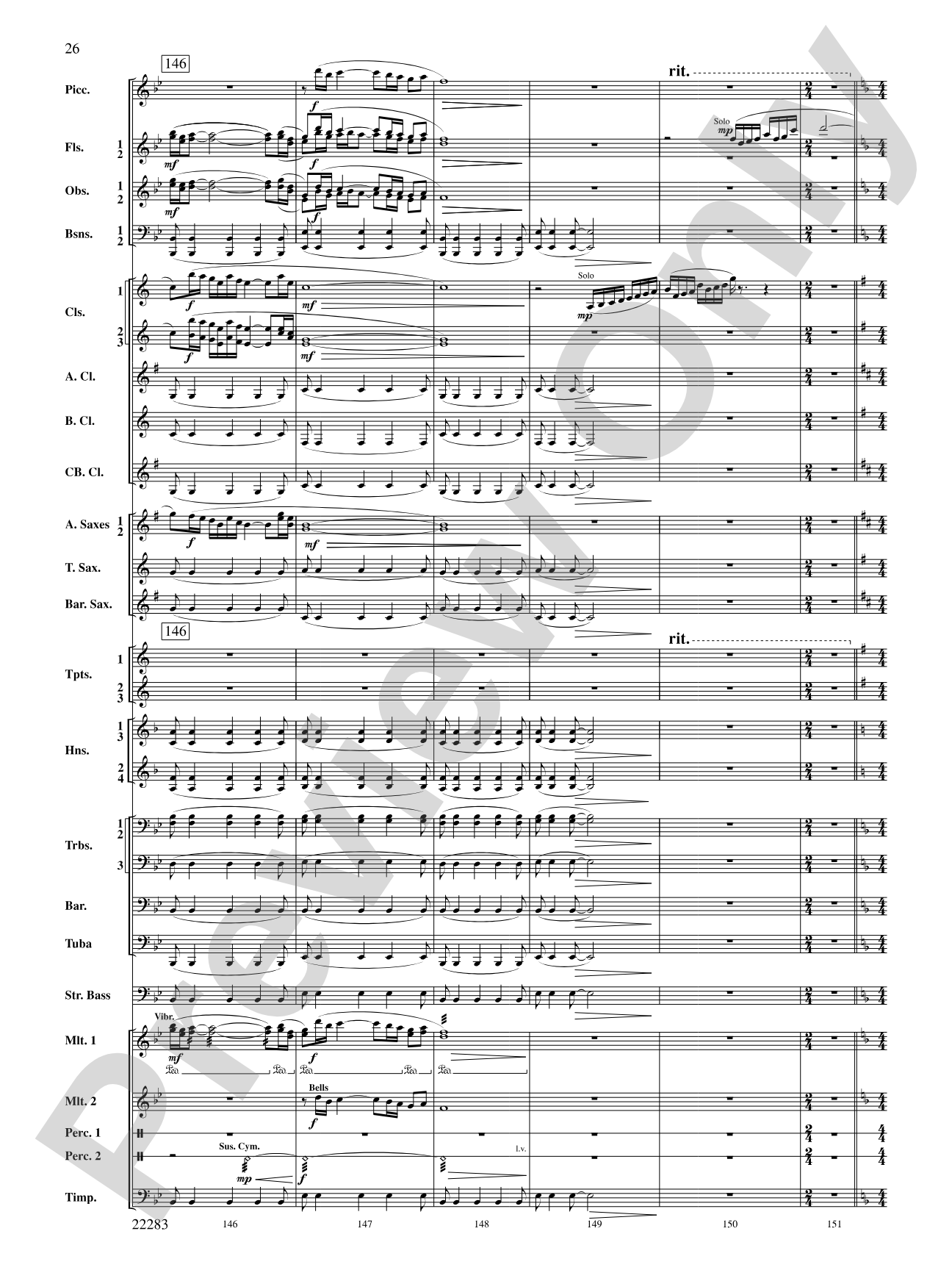 Like the Stars Forever and Ever...: Concert Band Conductor Score & Parts