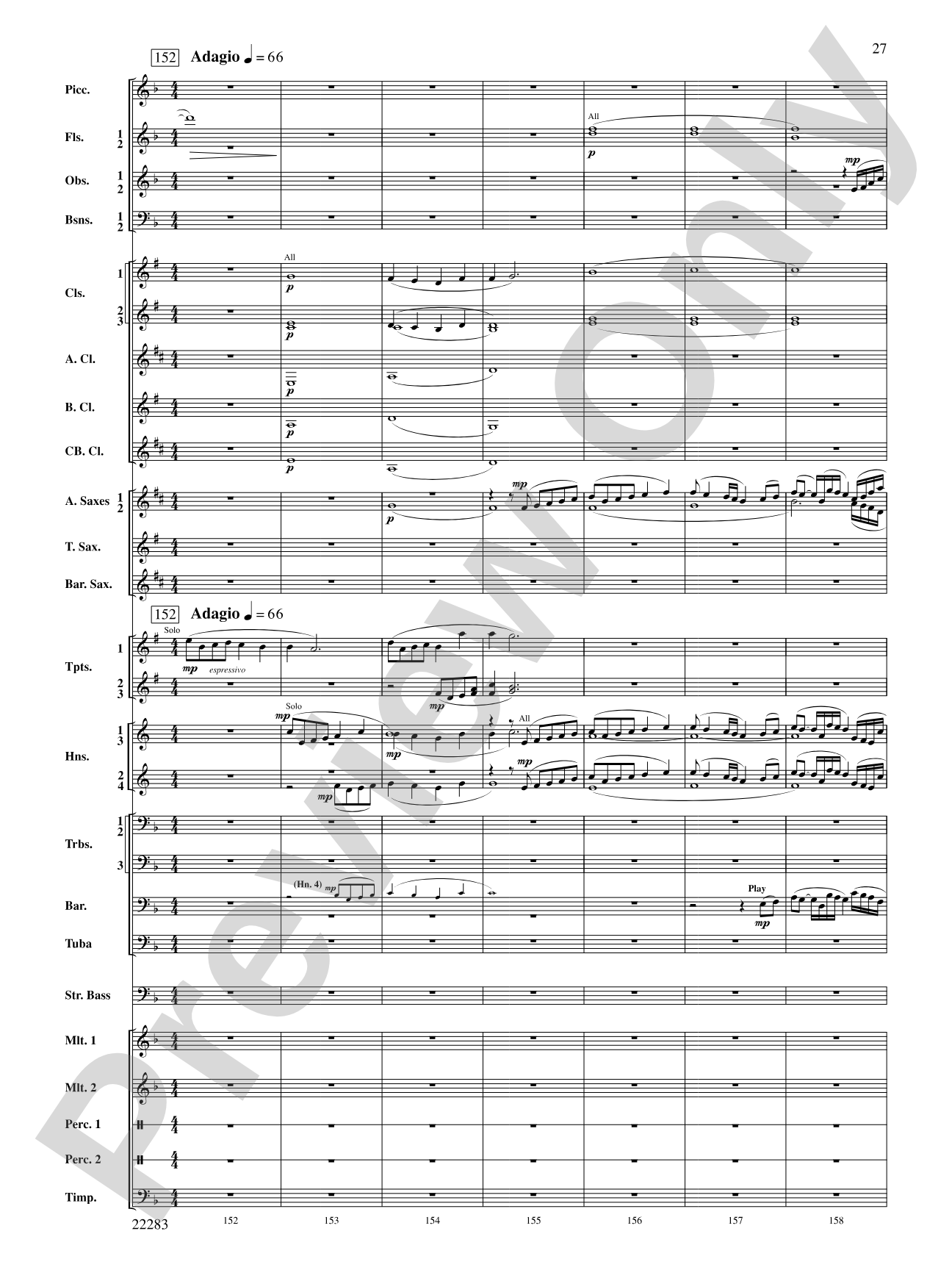 Like the Stars Forever and Ever...: Concert Band Conductor Score & Parts