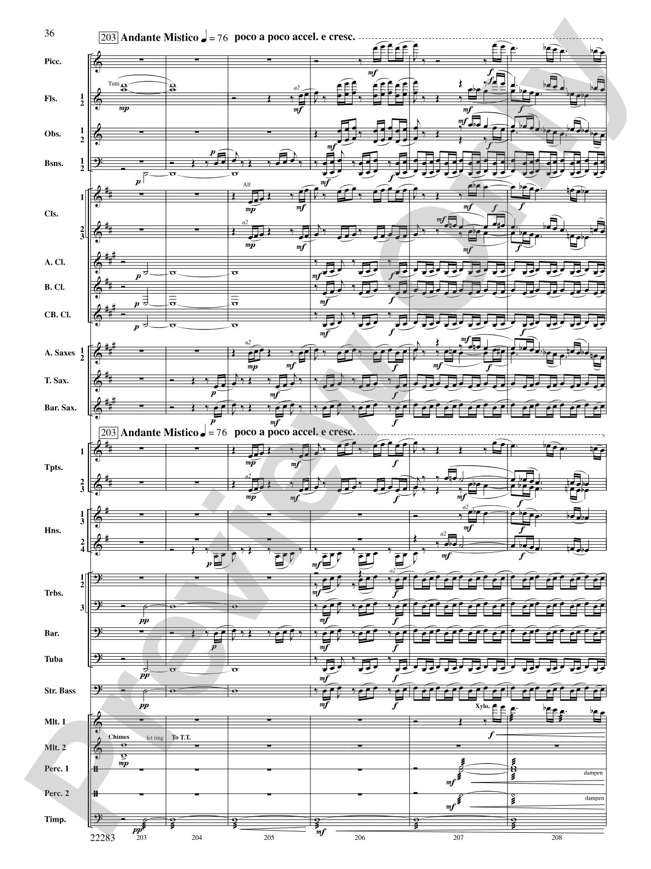 Like the Stars Forever and Ever...: Concert Band Conductor Score & Parts