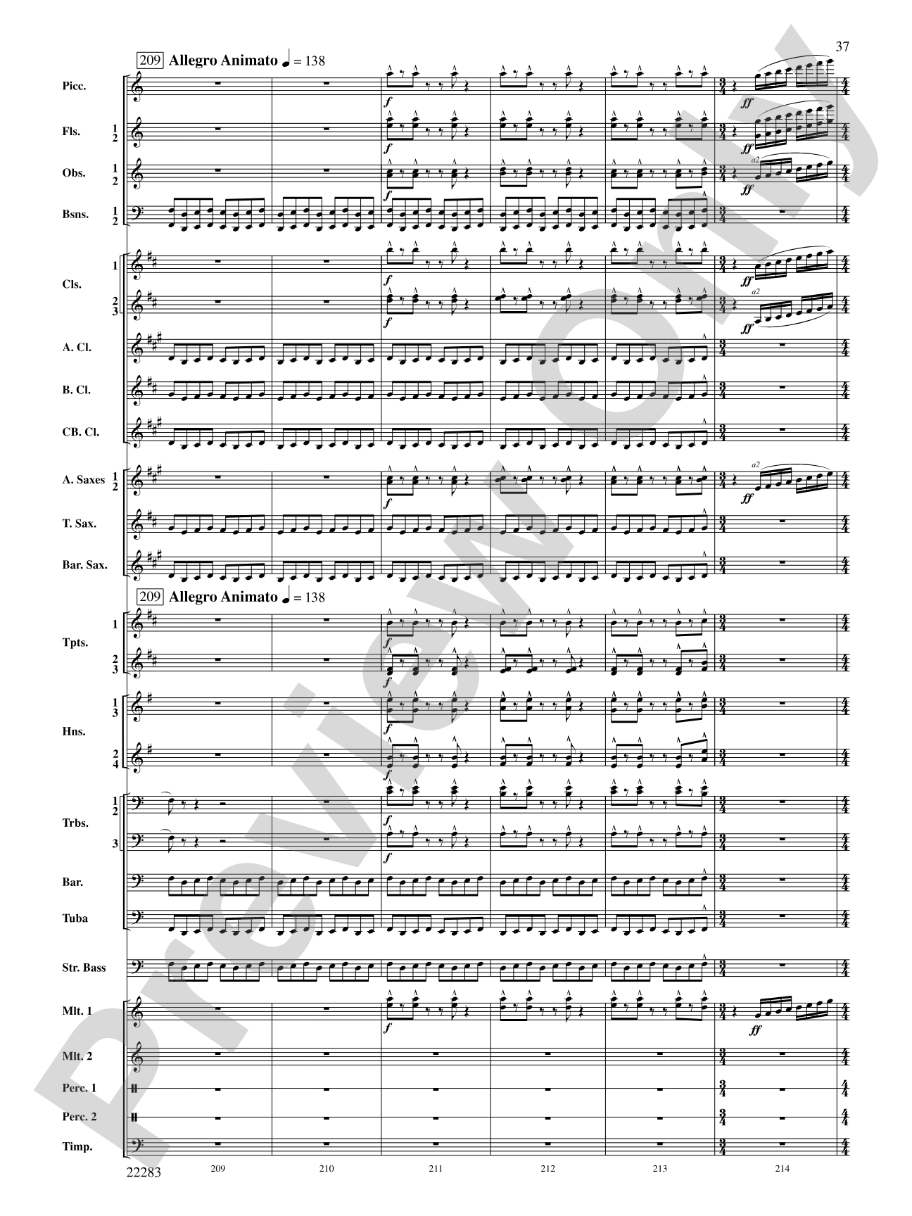 Like the Stars Forever and Ever...: Concert Band Conductor Score & Parts
