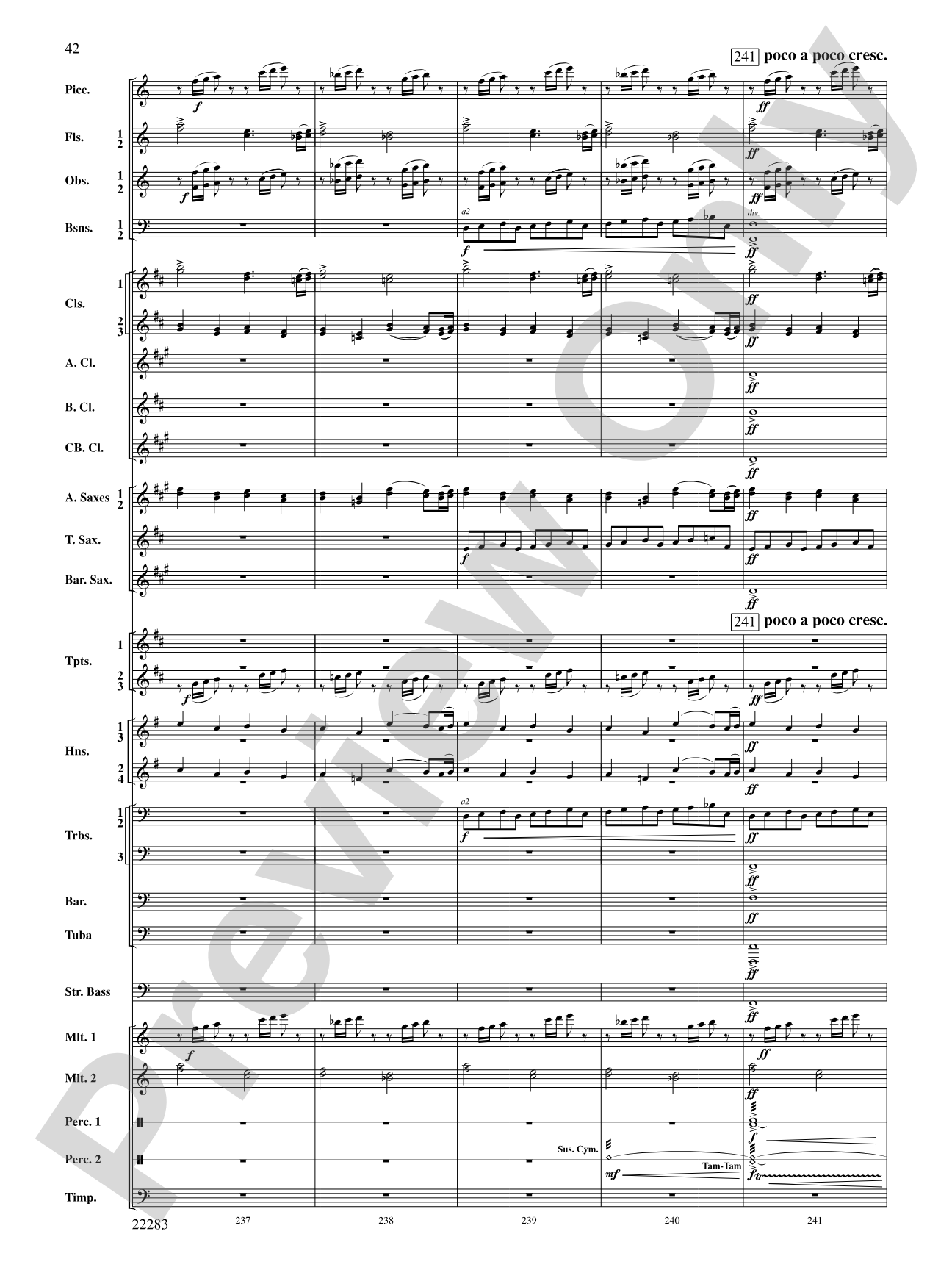 Like the Stars Forever and Ever...: Concert Band Conductor Score & Parts