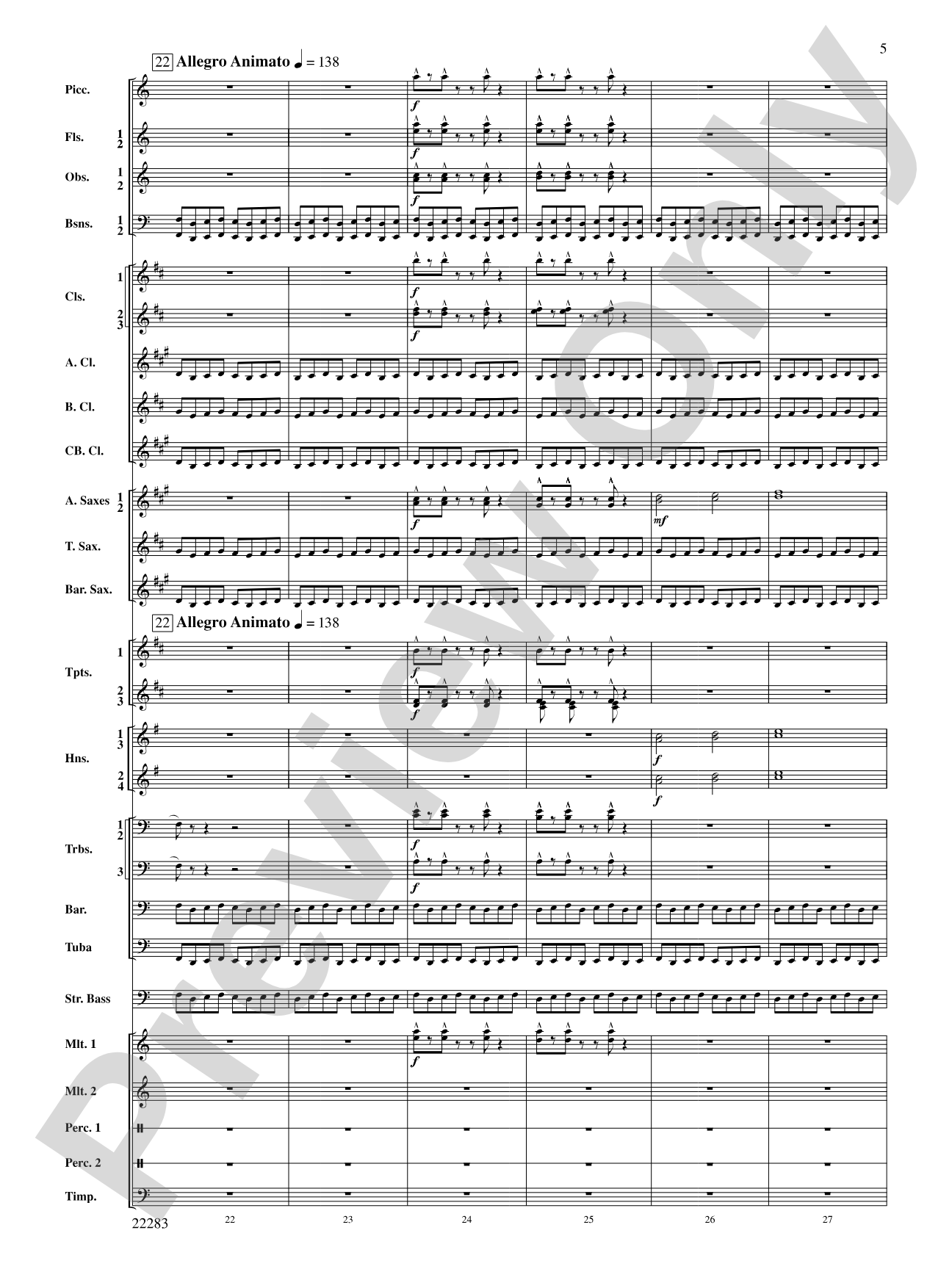 Like the Stars Forever and Ever...: Concert Band Conductor Score & Parts