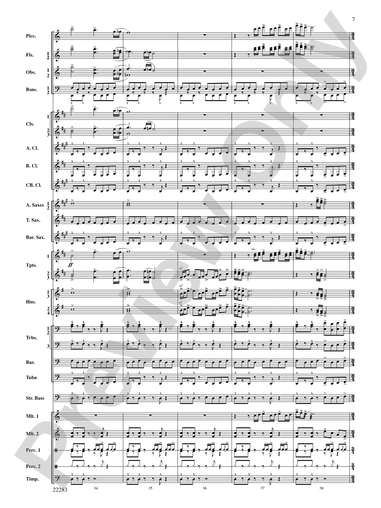 Like the Stars Forever and Ever...: Concert Band Conductor Score & Parts