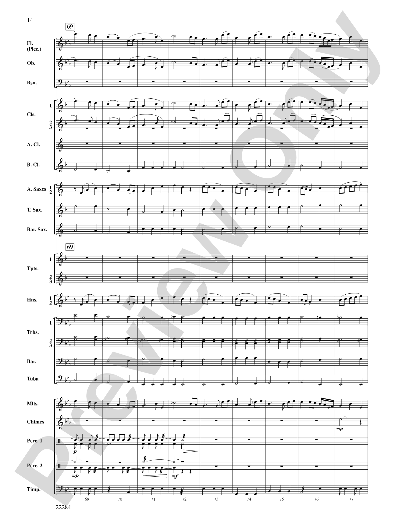 We Shall Lift Lamps of Courage: Concert Band Conductor Score & Parts
