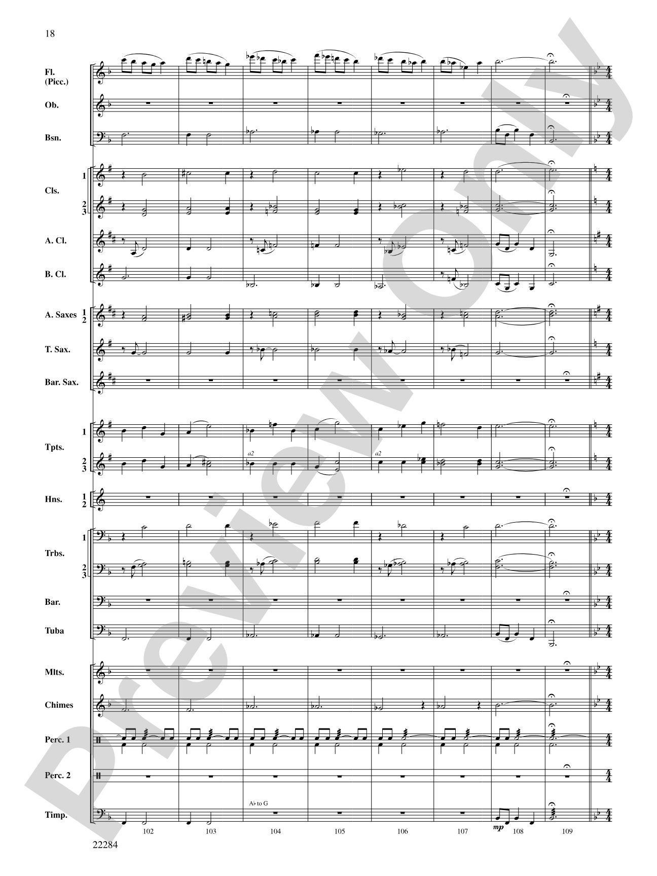We Shall Lift Lamps of Courage: Concert Band Conductor Score & Parts