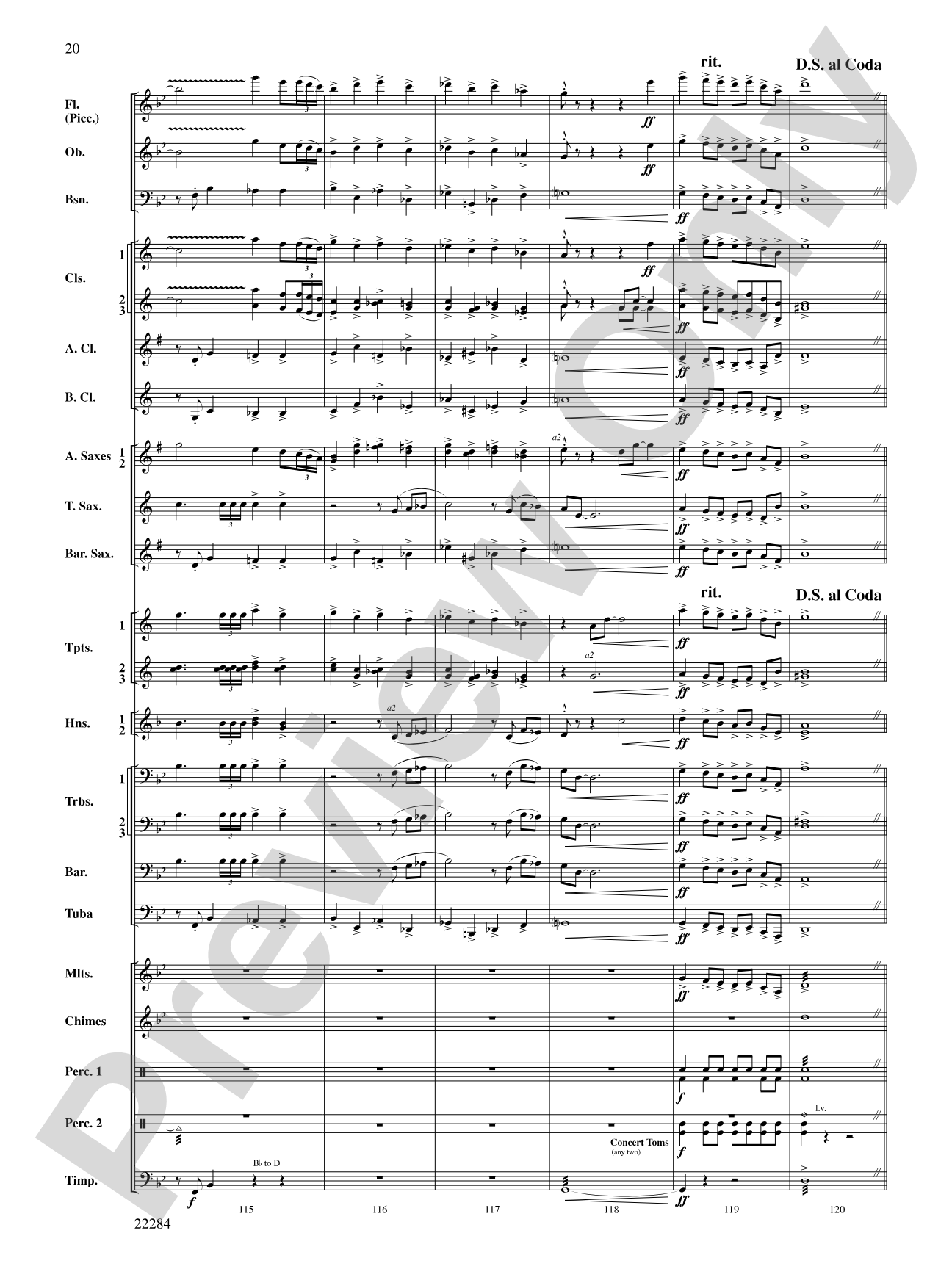 We Shall Lift Lamps of Courage: Concert Band Conductor Score & Parts