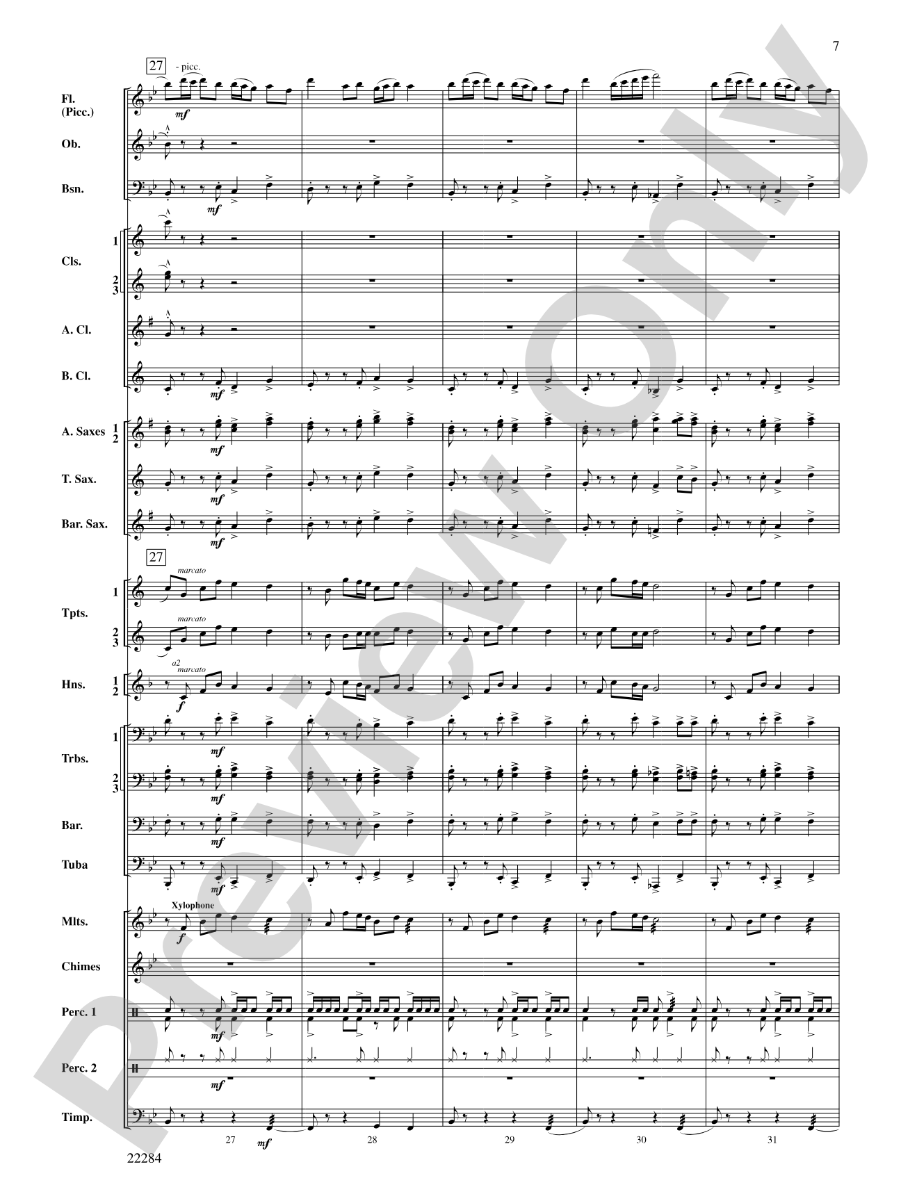 We Shall Lift Lamps of Courage: Concert Band Conductor Score & Parts