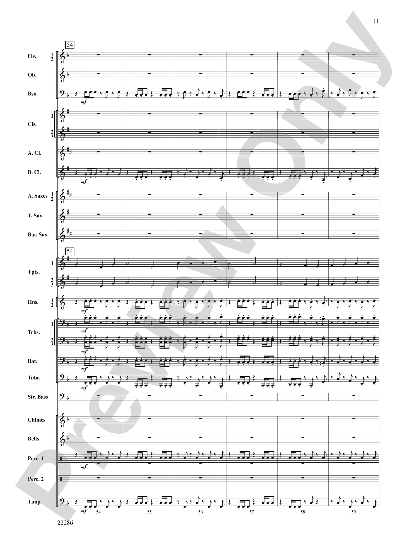 Christmas Fanfares: Score