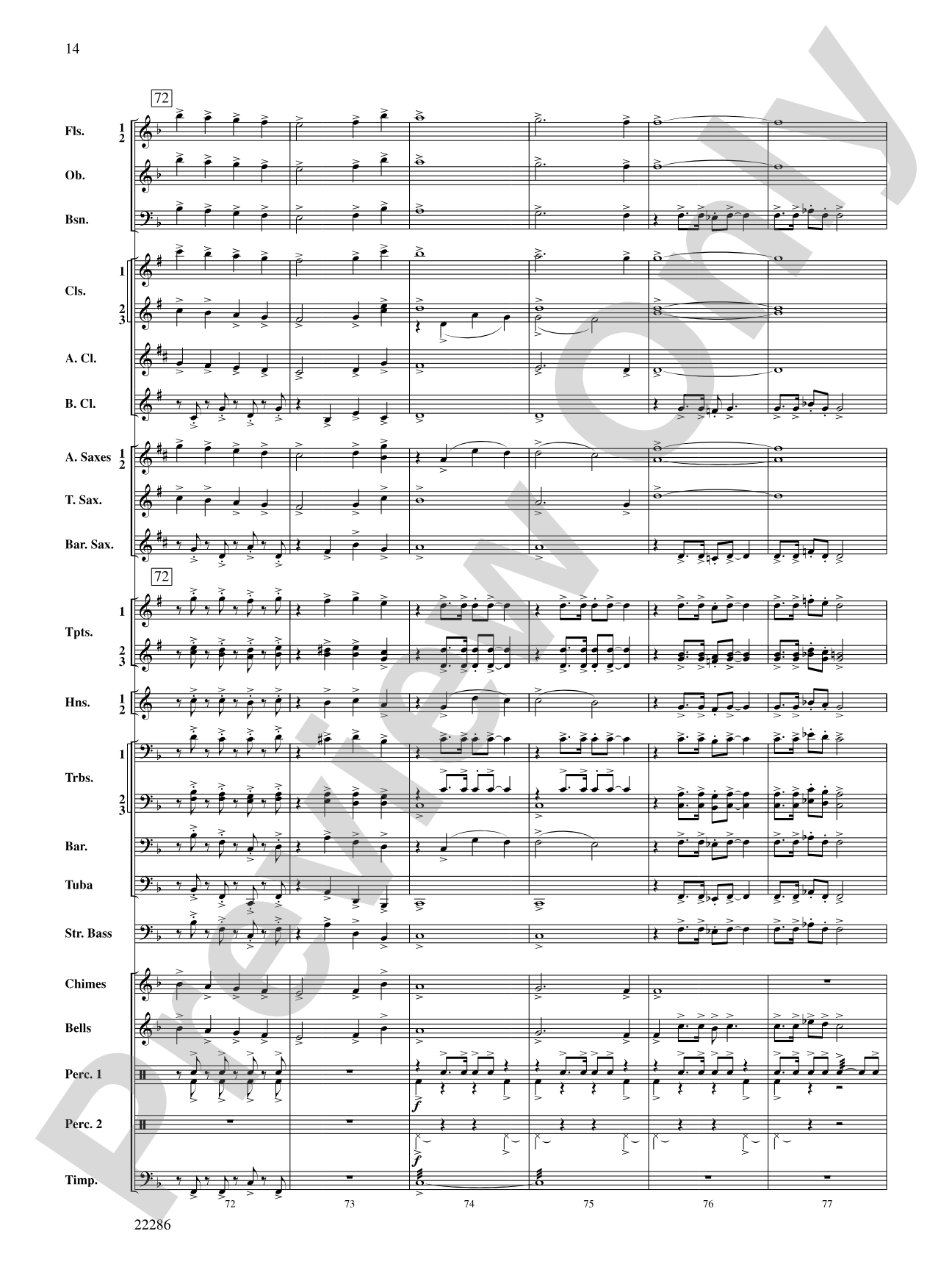 Christmas Fanfares: Score