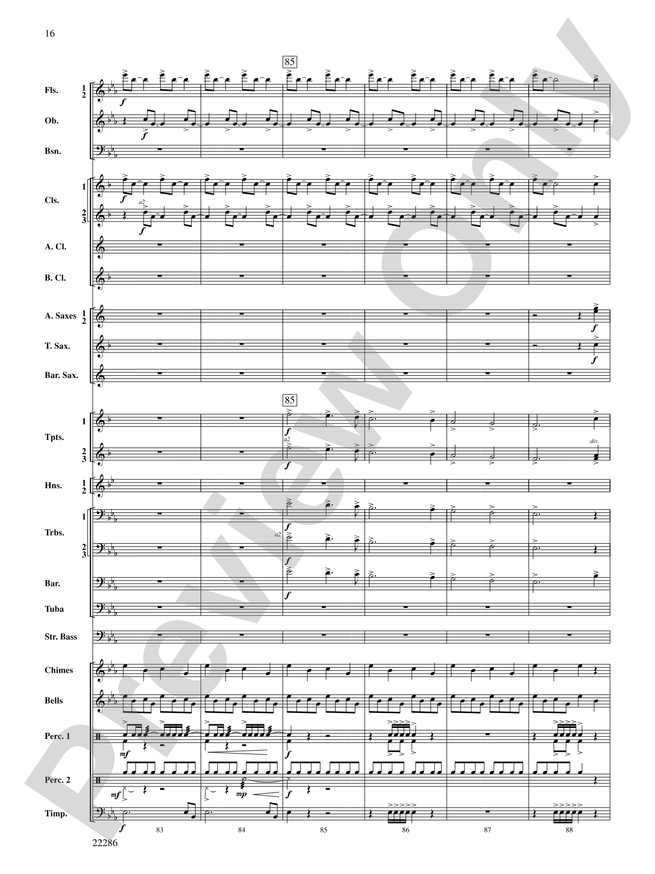Christmas Fanfares: Score