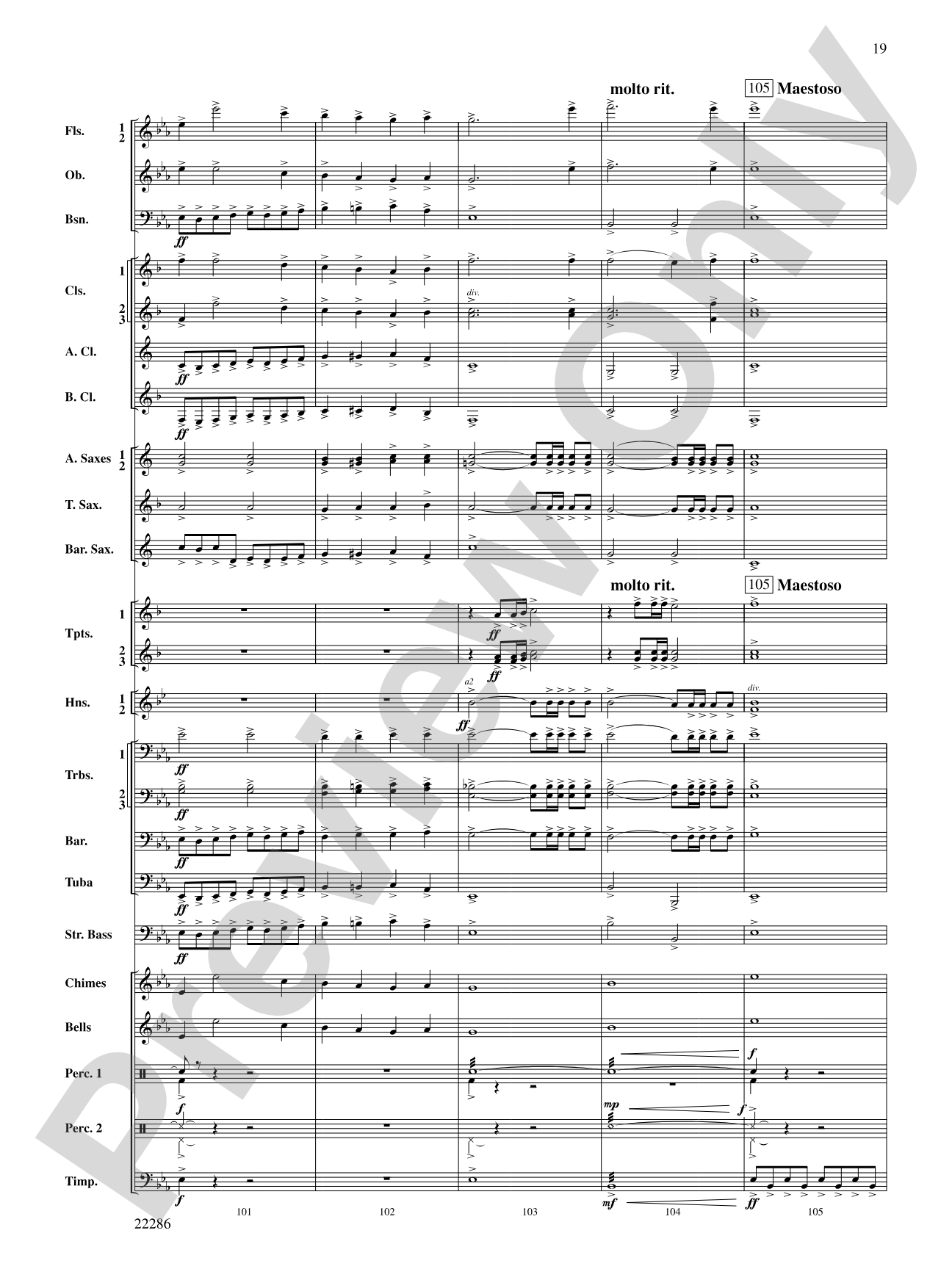 Christmas Fanfares: Score