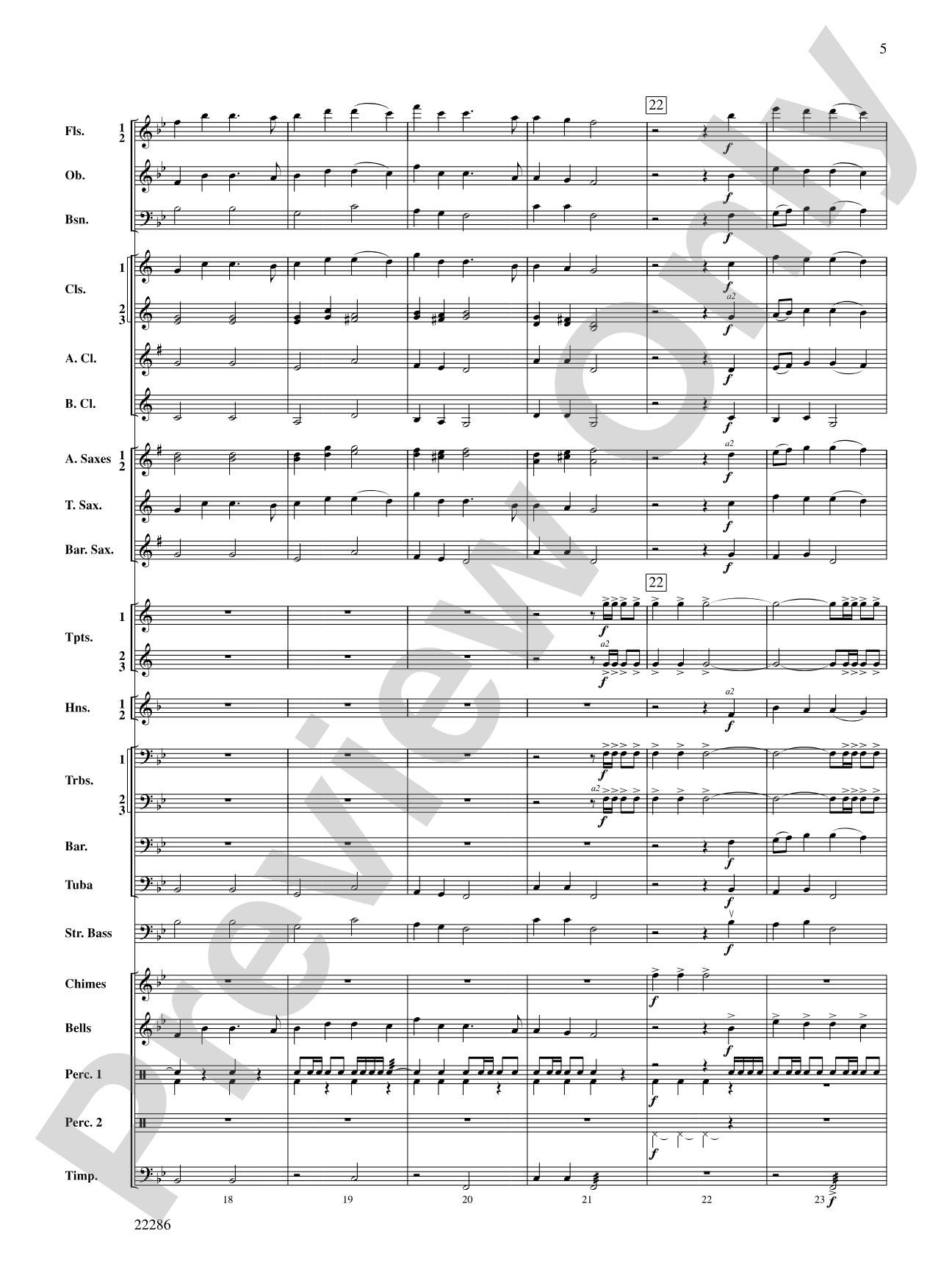 Christmas Fanfares: Score