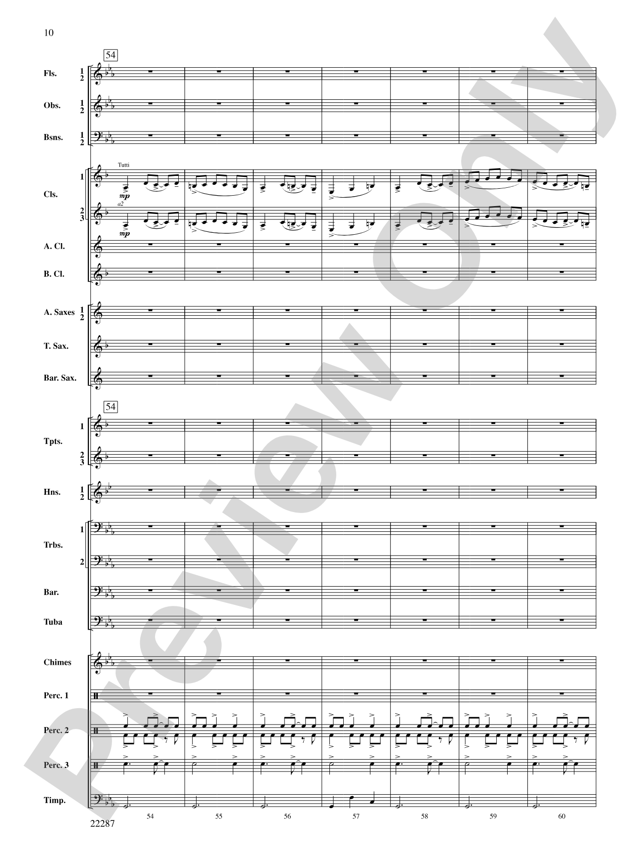 Primordial Overture: Concert Band Conductor Score & Parts