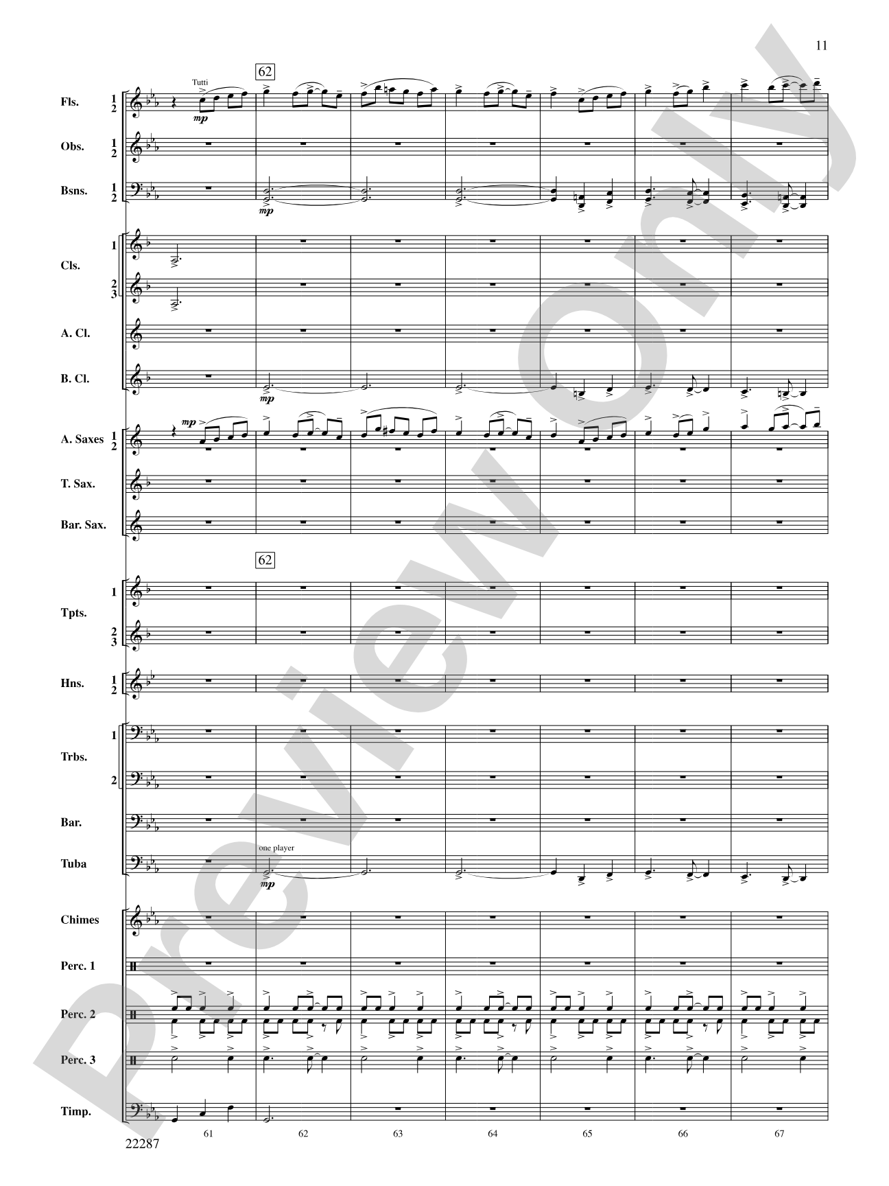 Primordial Overture: Concert Band Conductor Score & Parts
