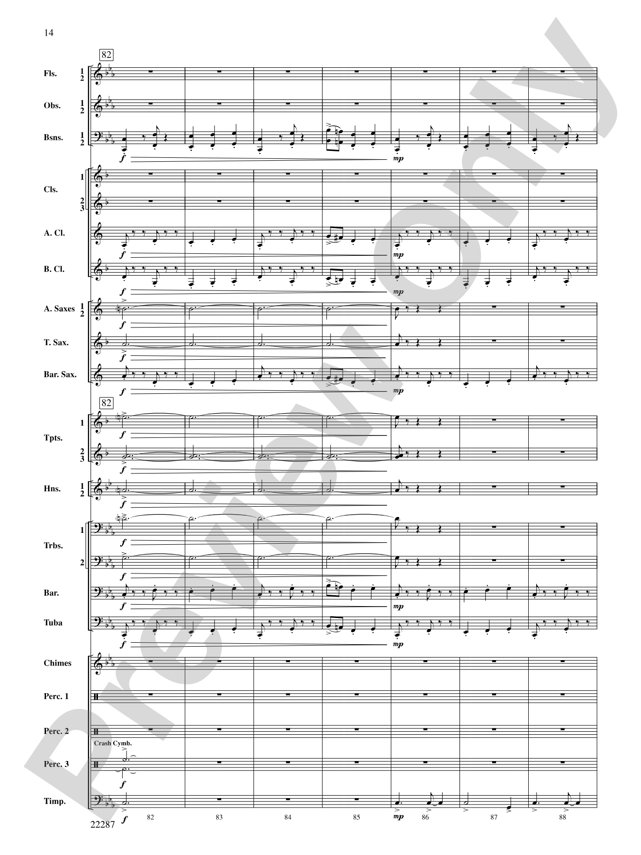 Primordial Overture: Concert Band Conductor Score & Parts