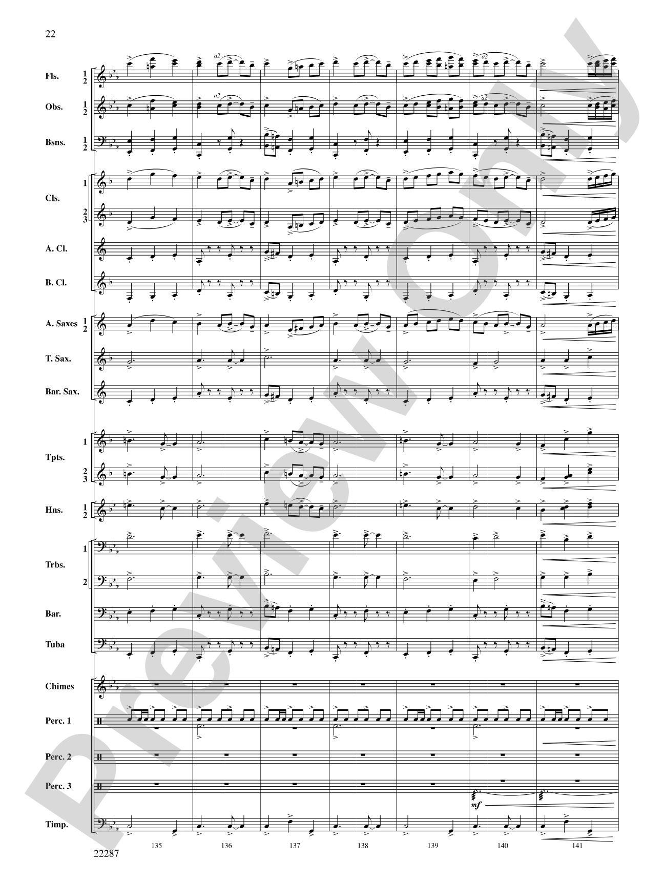 Primordial Overture: Concert Band Conductor Score & Parts