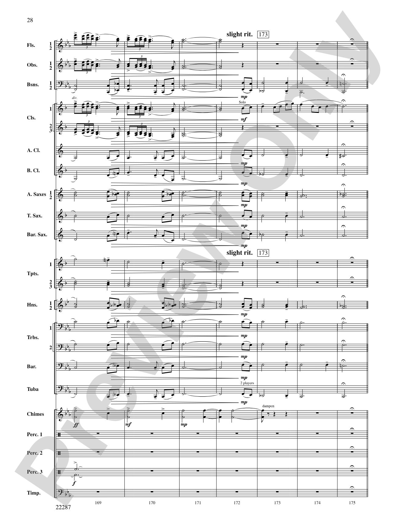 Primordial Overture: Concert Band Conductor Score & Parts
