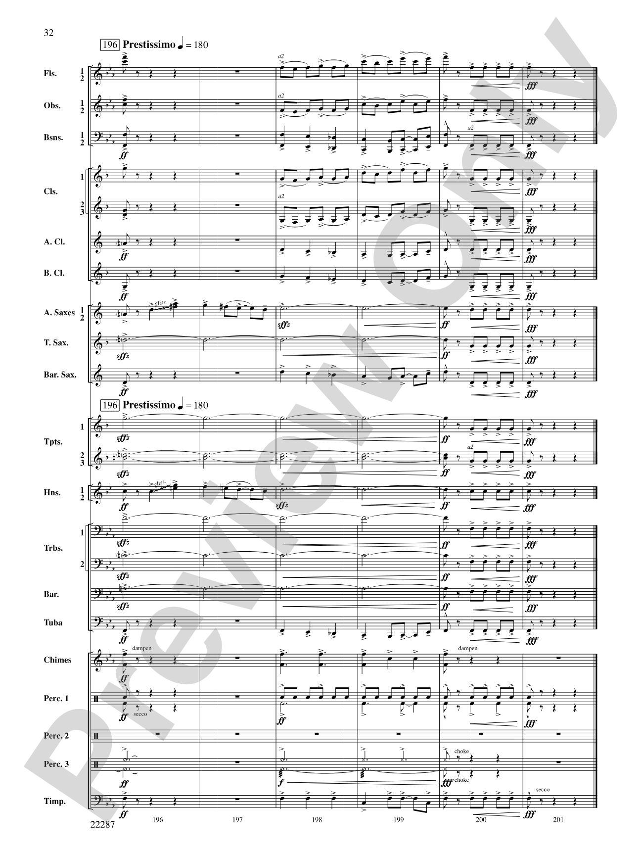 Primordial Overture: Concert Band Conductor Score & Parts