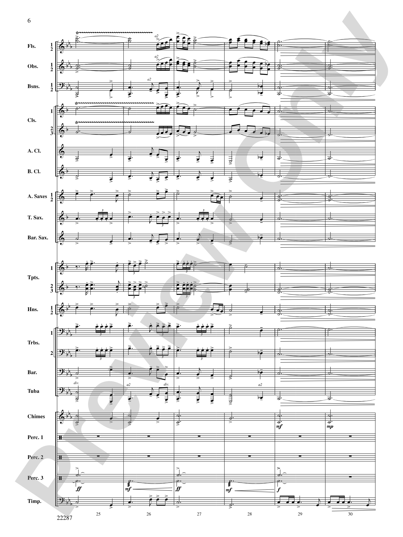 Primordial Overture: Concert Band Conductor Score & Parts