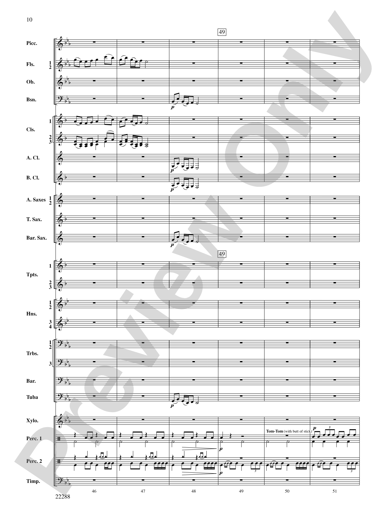 Mandjiani: Concert Band Conductor Score & Parts