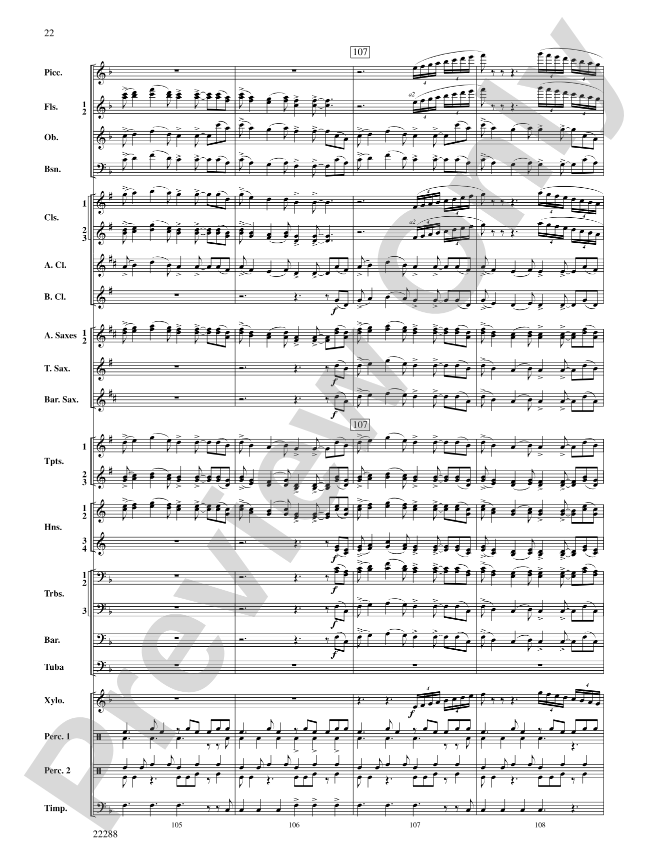 Mandjiani: Concert Band Conductor Score & Parts