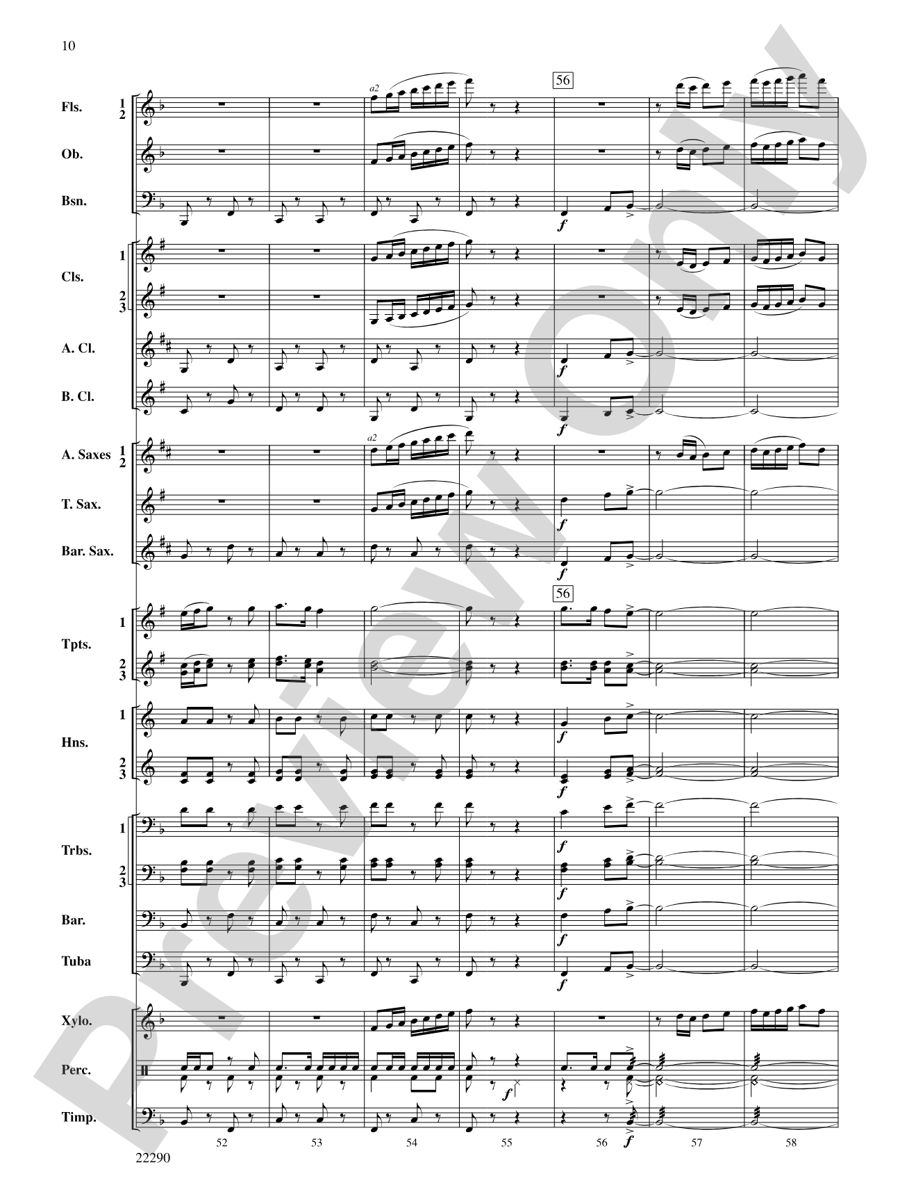Viper Squadron March: Concert Band Conductor Score & Parts