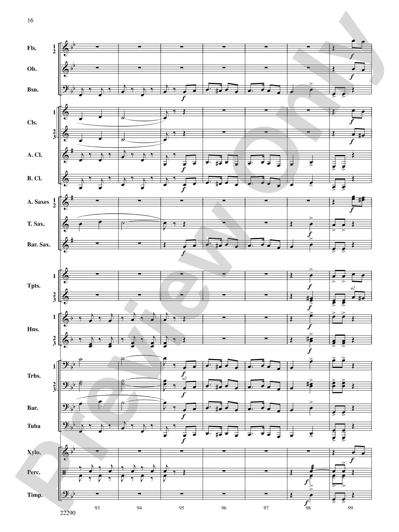 Viper Squadron March: Concert Band Conductor Score & Parts