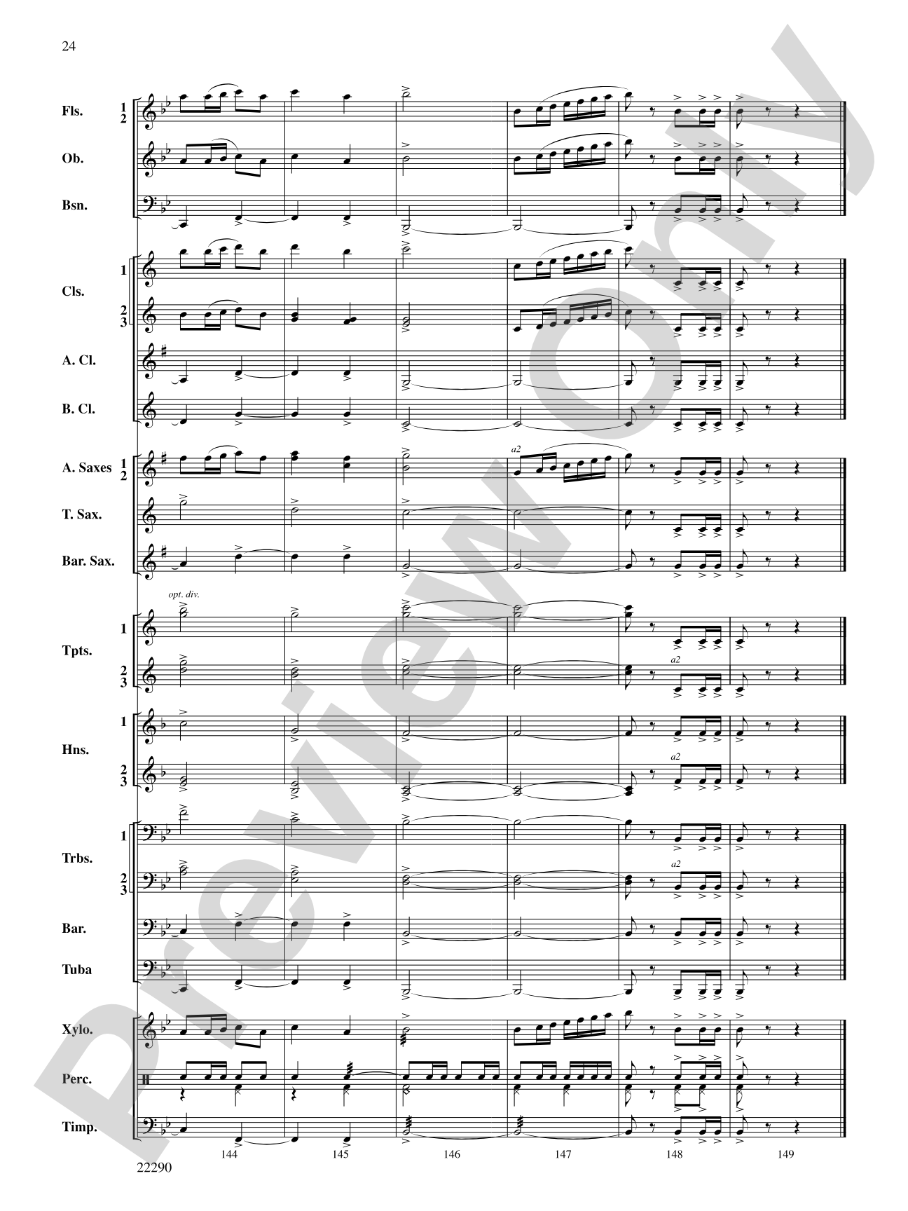 Viper Squadron March: Concert Band Conductor Score & Parts
