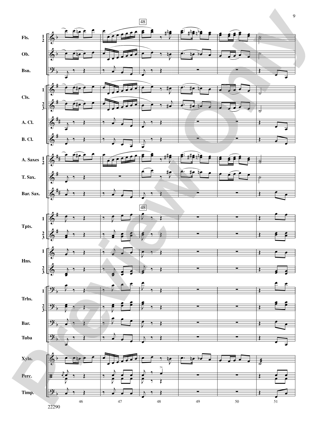 Viper Squadron March: Concert Band Conductor Score & Parts