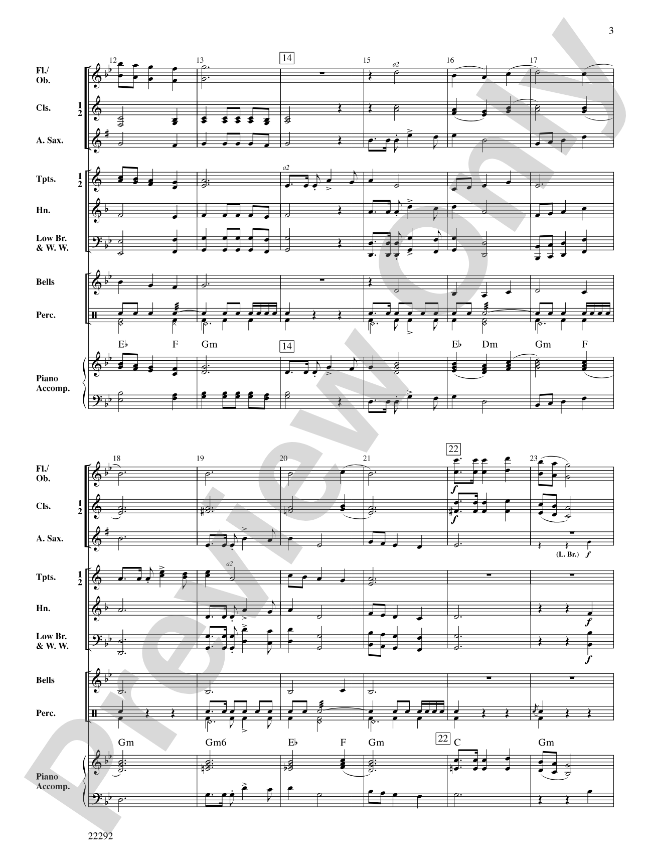 Echoes of Santa Fe: Concert Band Conductor Score & Parts