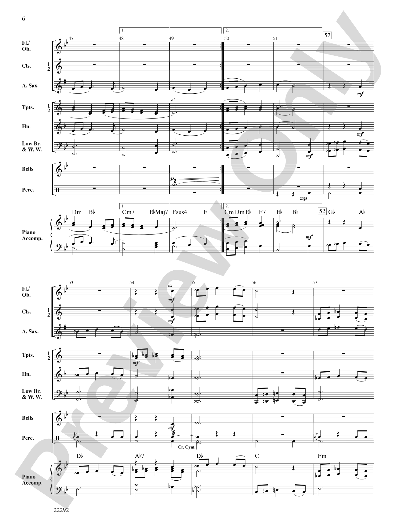 Echoes of Santa Fe: Concert Band Conductor Score & Parts